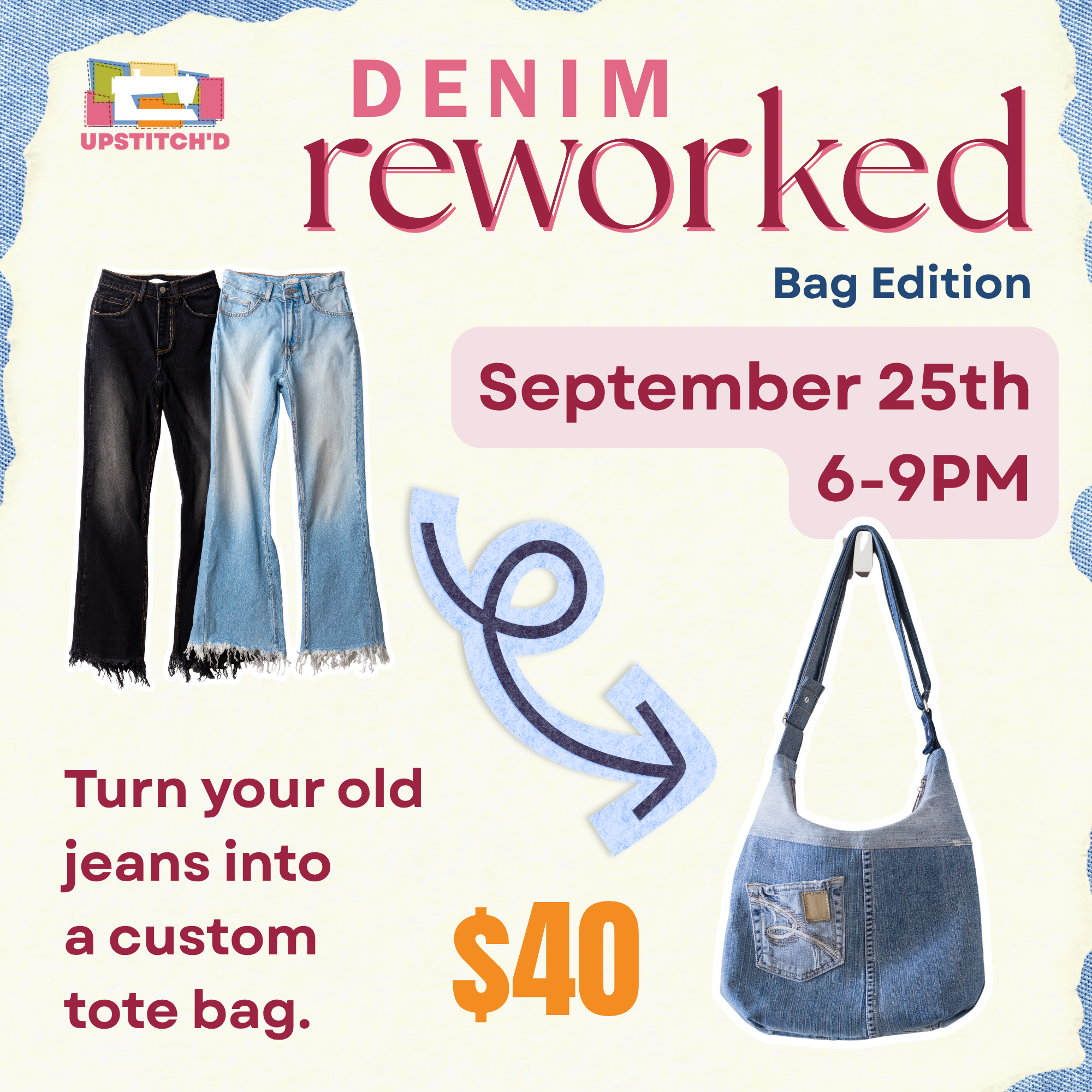 Denim Reworked: Bag Edition