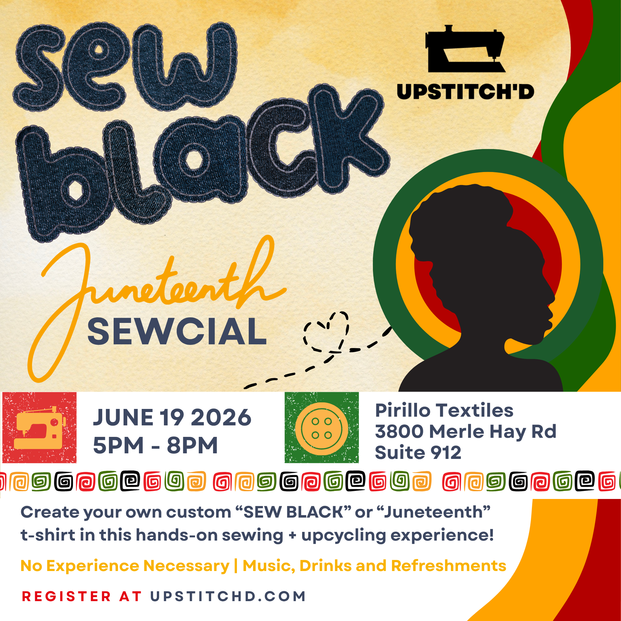 Sew Black Juneteenth Sewcial