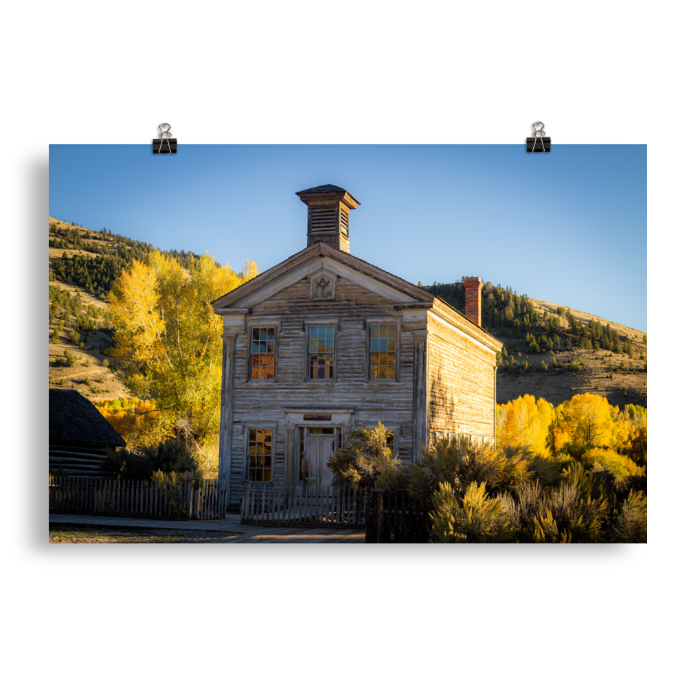 Masonic Lodge and School House