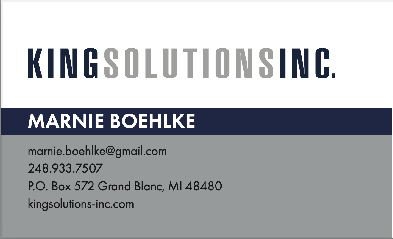 Version 4 Internship: King Solutions Back