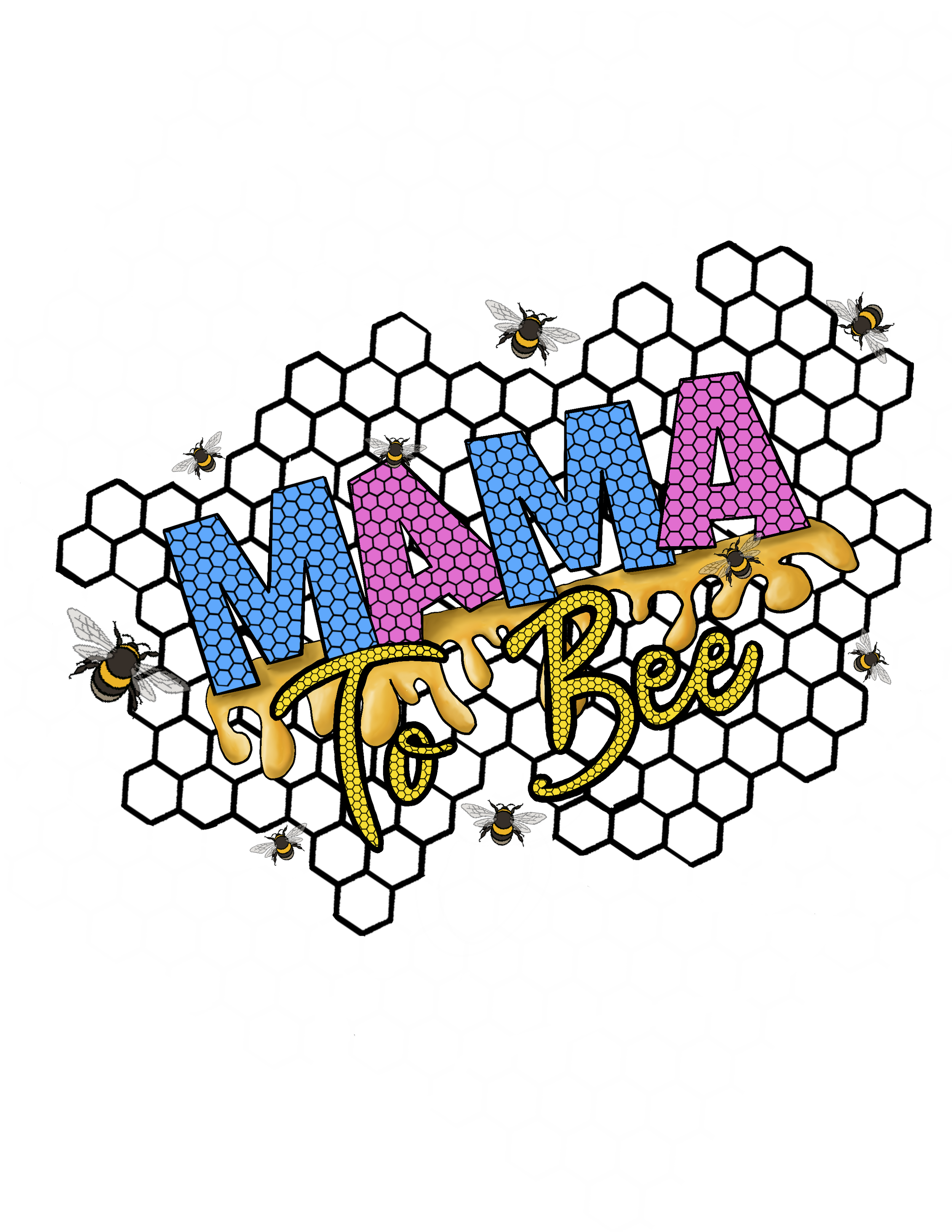 Gender Reveal T-Shirt: Mama To Bee