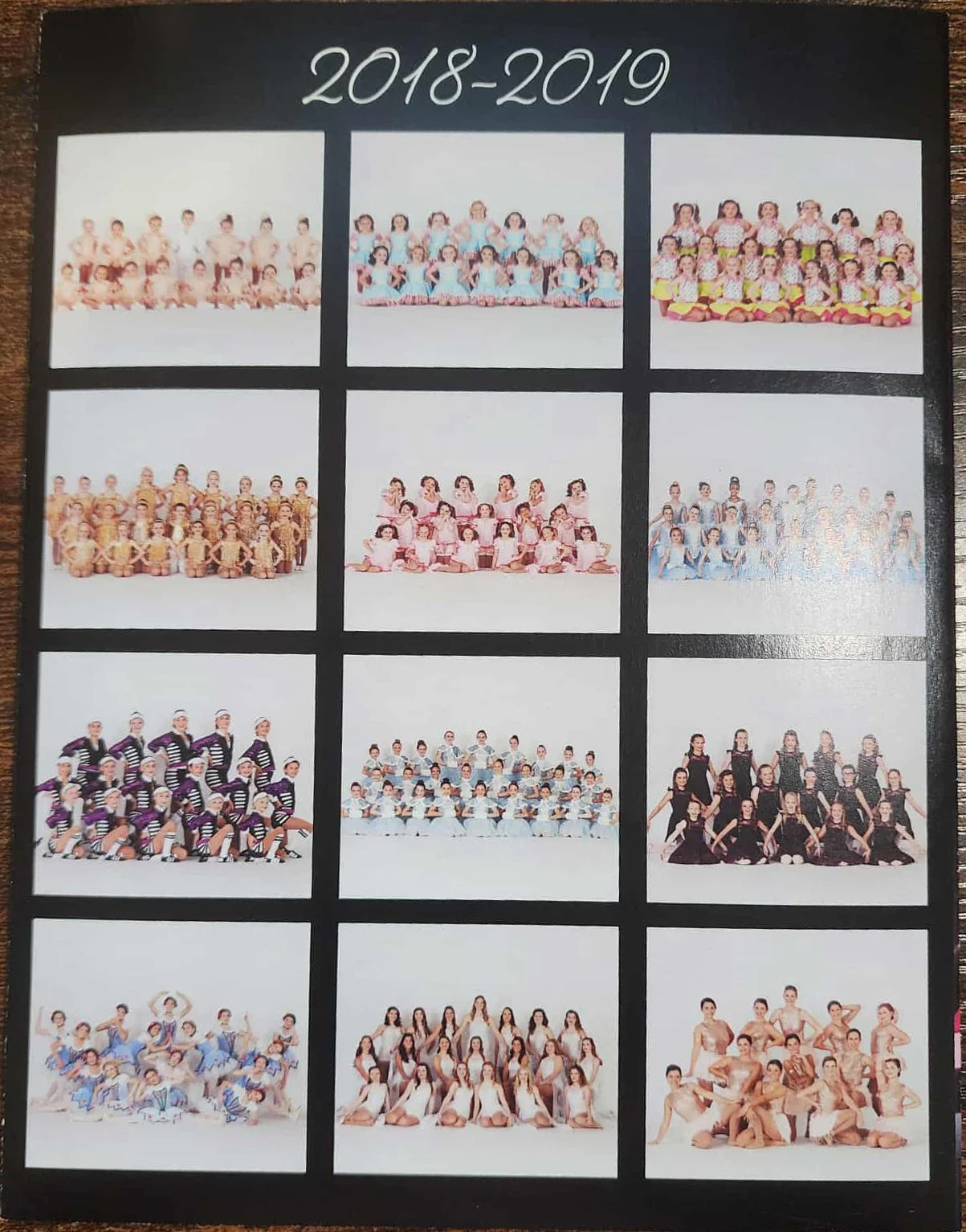 Dance Program Back