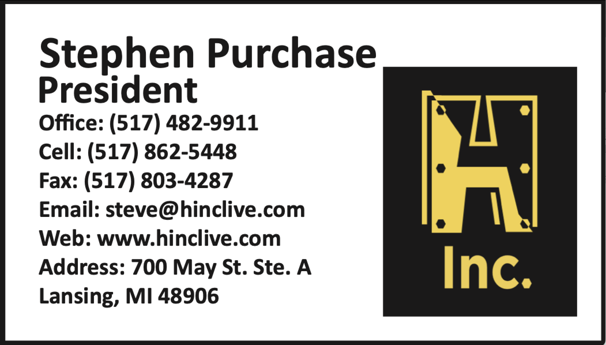 Version 4: H Inc. Back