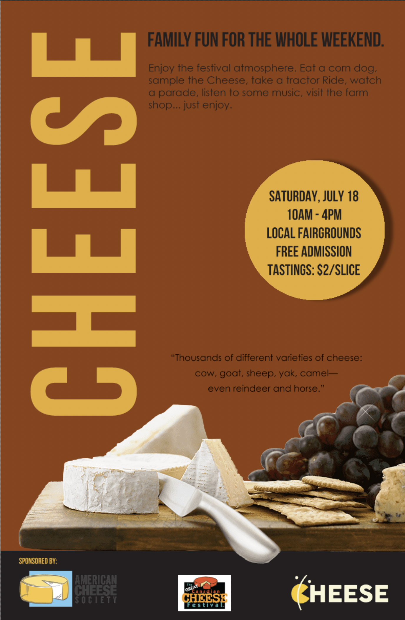 Version 2: Cheese Flyer