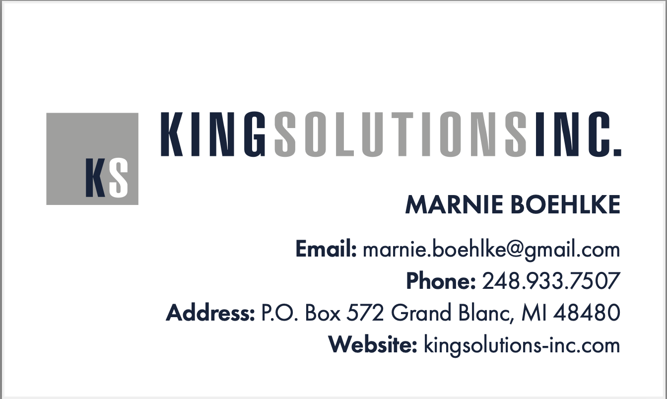 Version 1 Internship: King Solutions Back