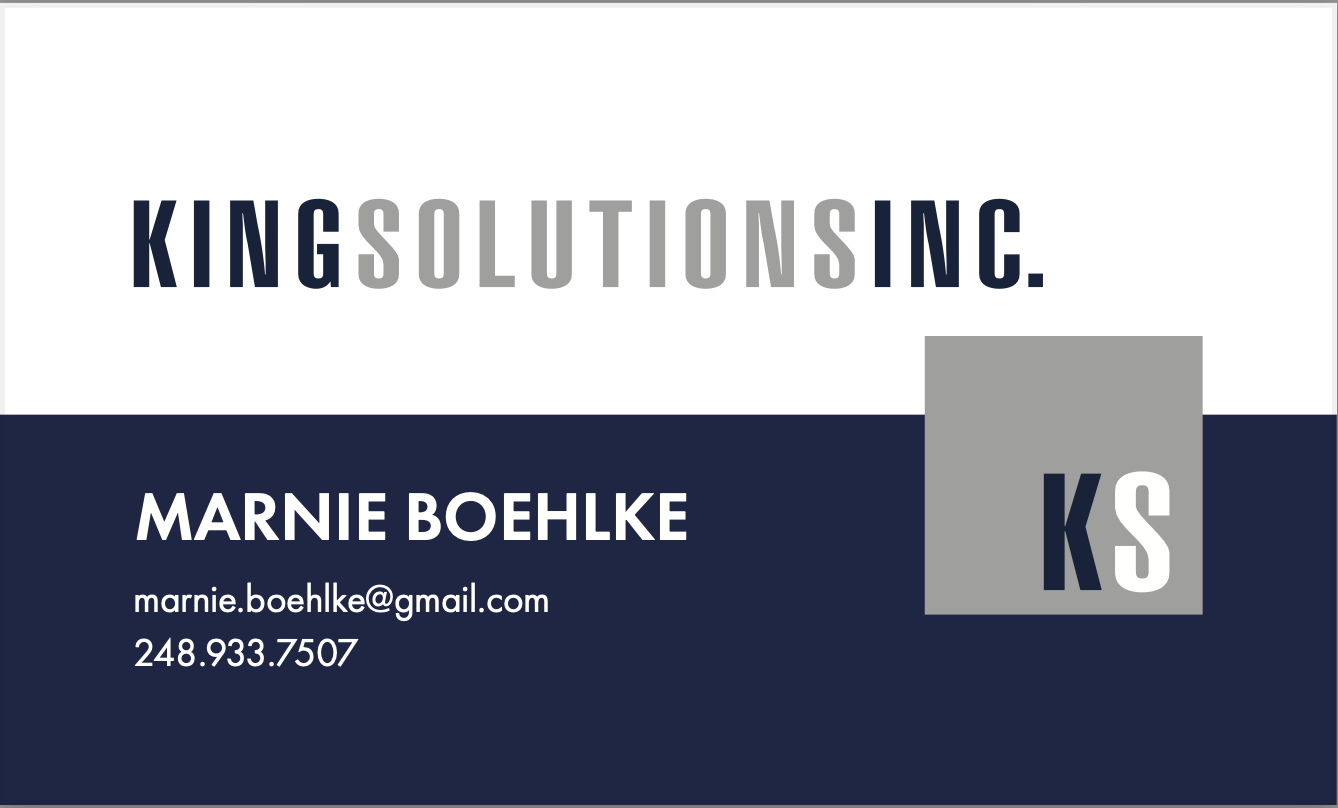 Version 3 Internship: King Solutions Back