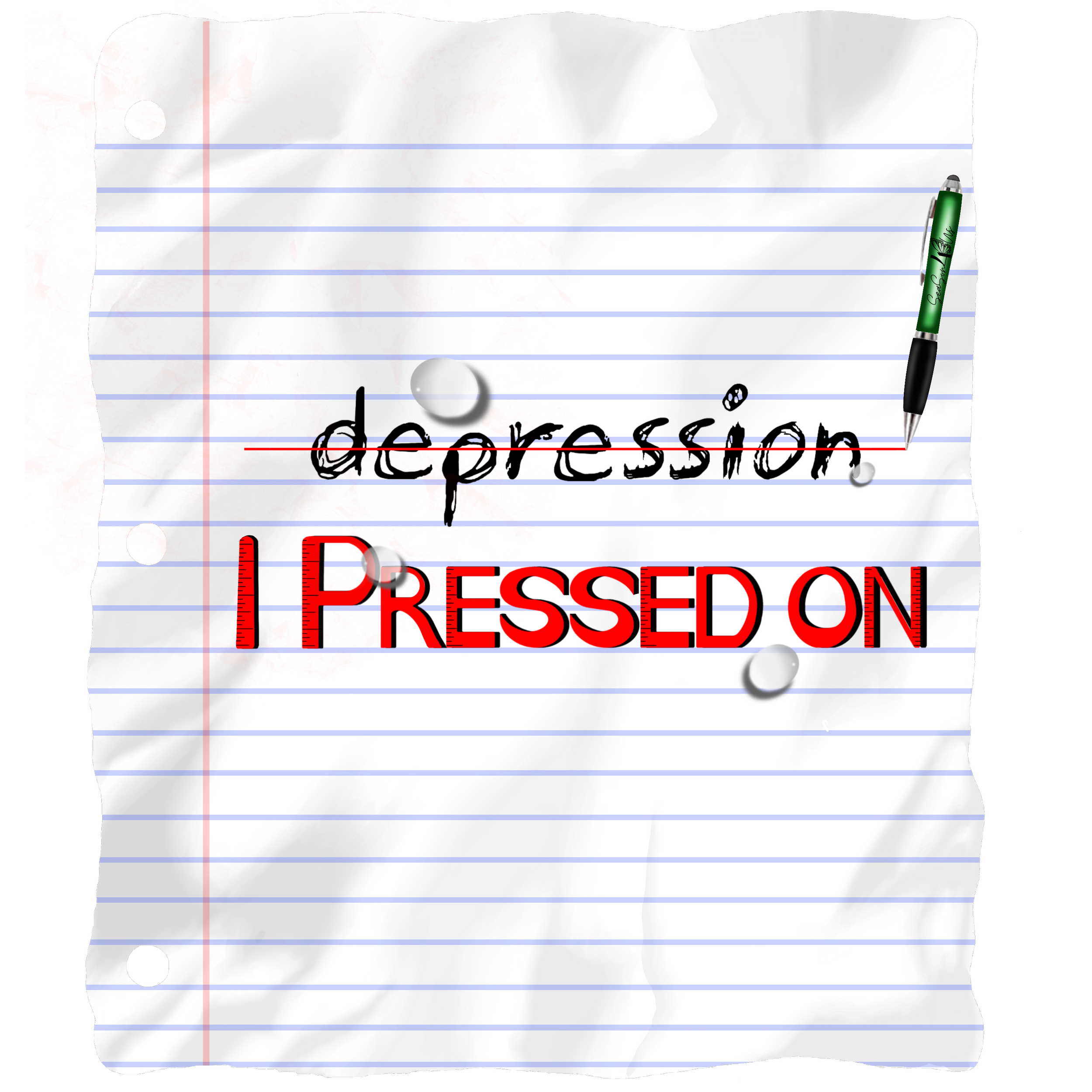 To motivate students. That even though they may be going through a hard time with Depression that to not let that stop them to keep PRESSING ON. 