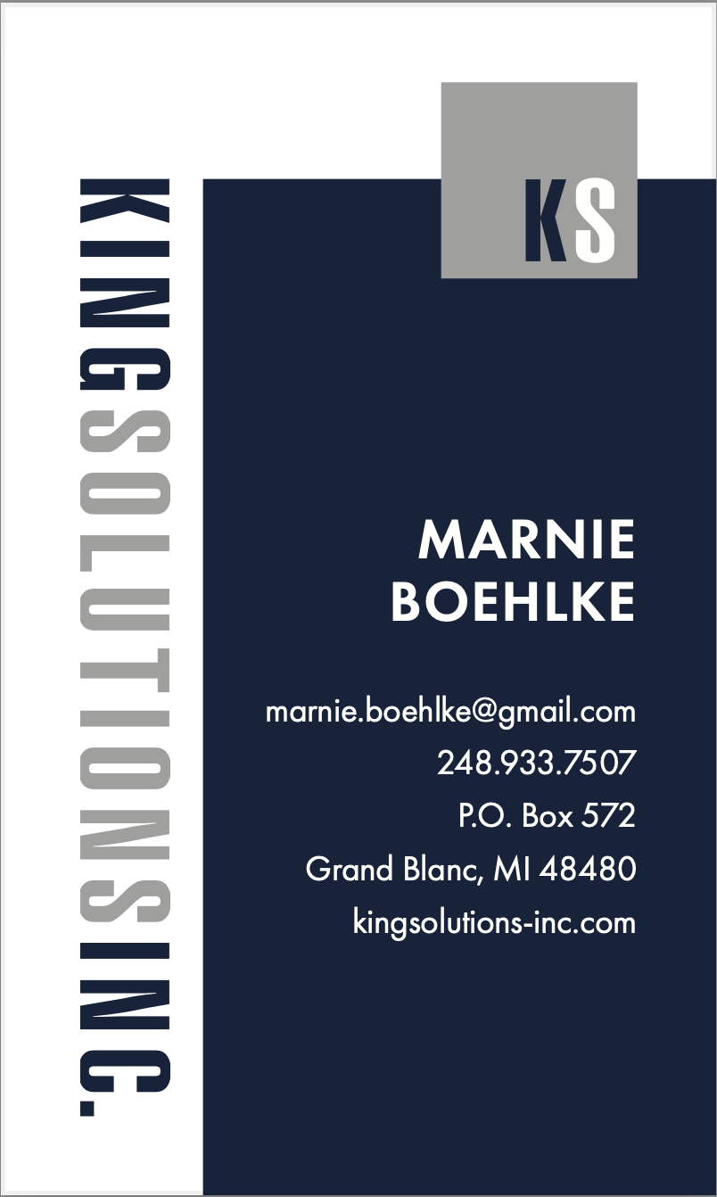 Version 2 Internship: King Solutions Back