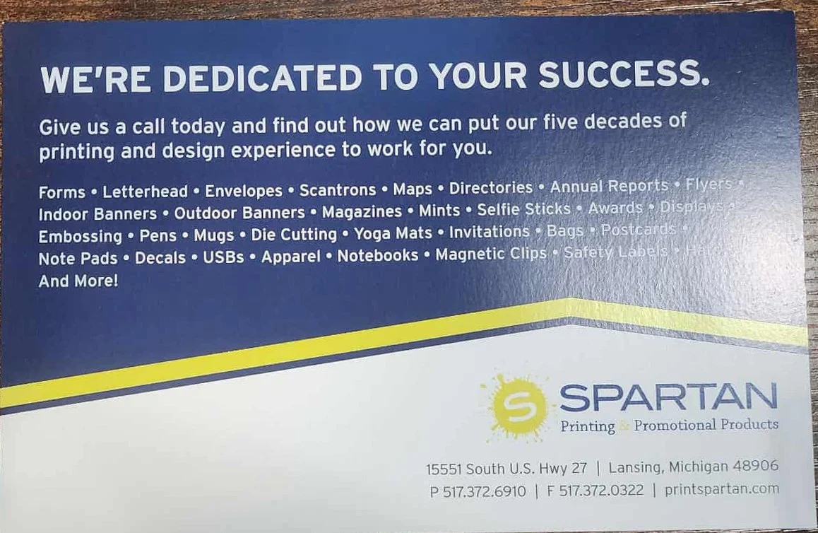 Version 1: Postcard Back