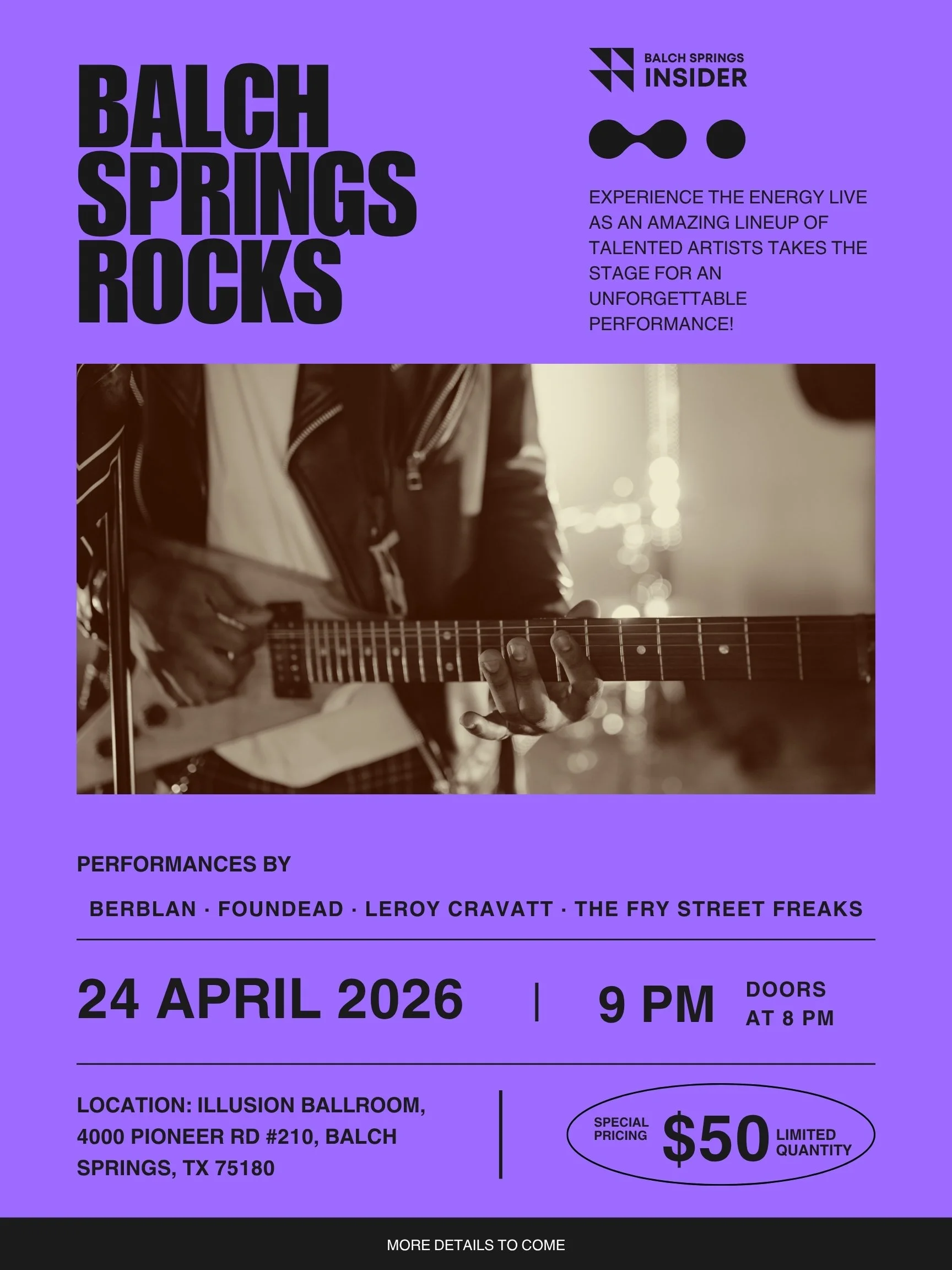 Balch Springs Live Music | April 24