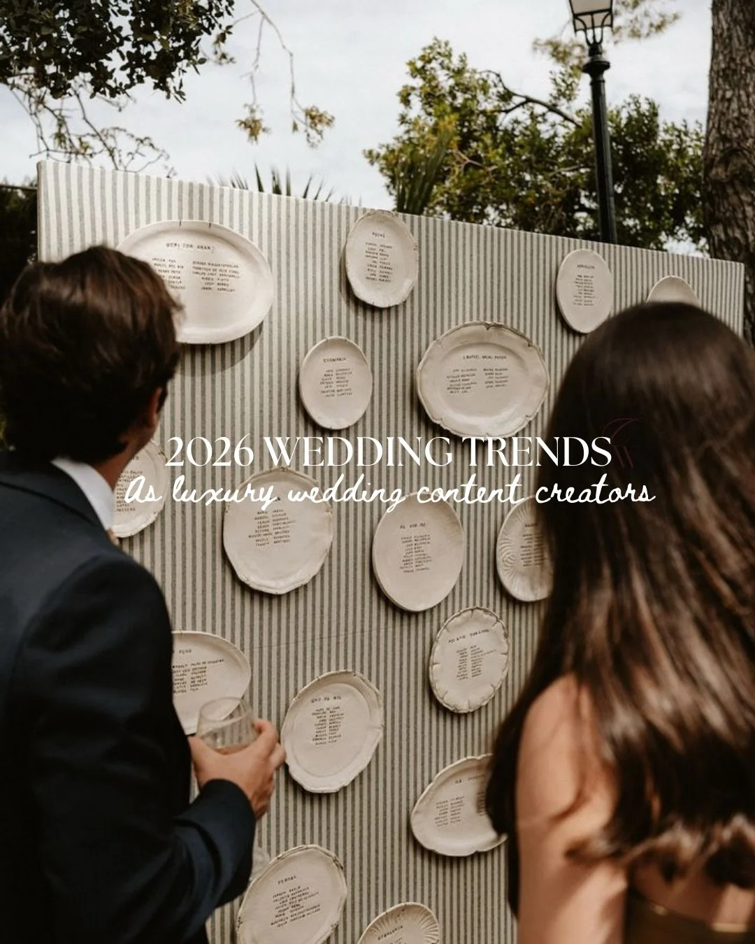 Wedding trends we can&rsquo;t wait to see this 2026 season ✨

#2026wedding #weddingtrends #weddingcontentcreators #pinterest #weddingvibes