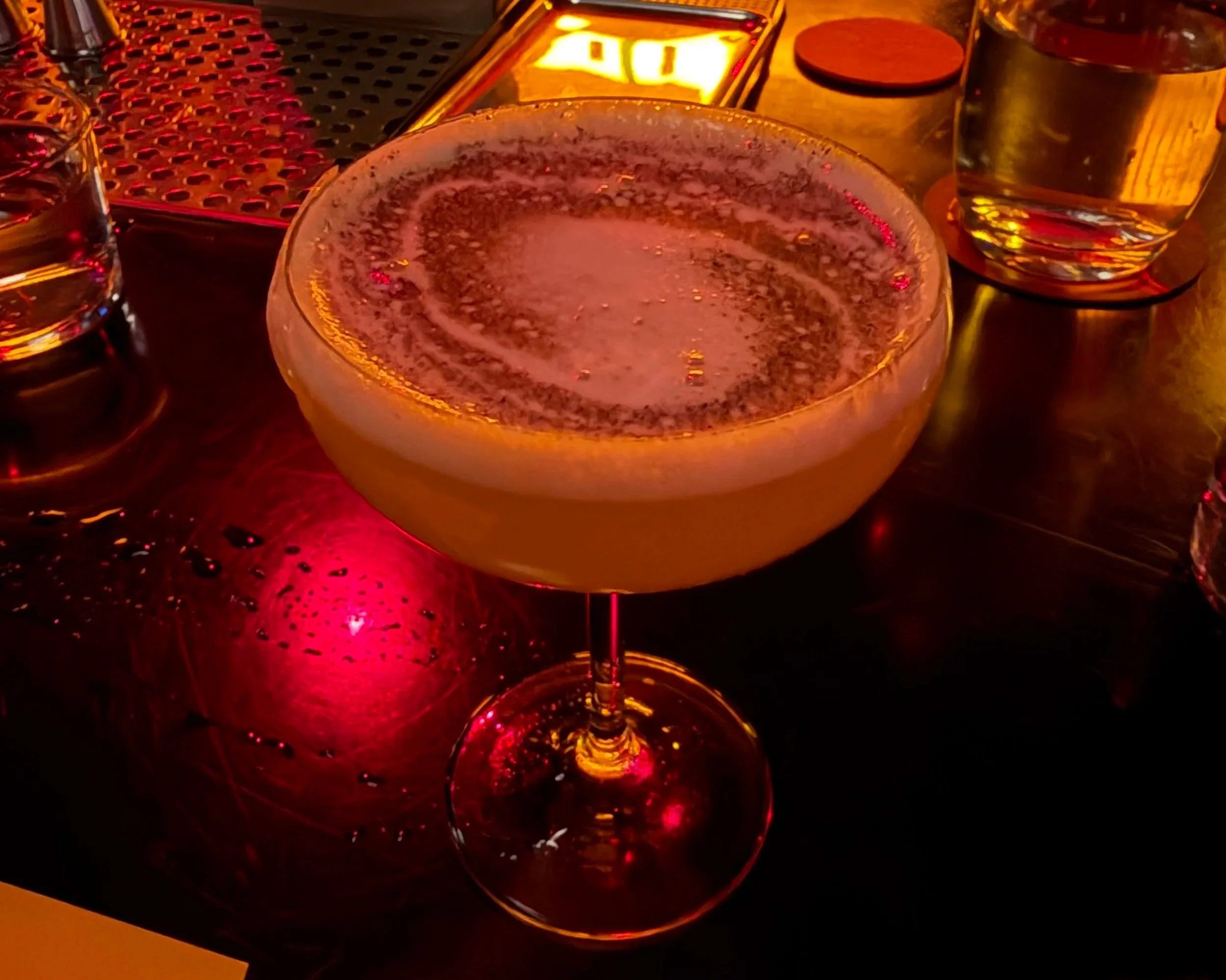 Infinity Loop drink at Oddball Cocktail Bar