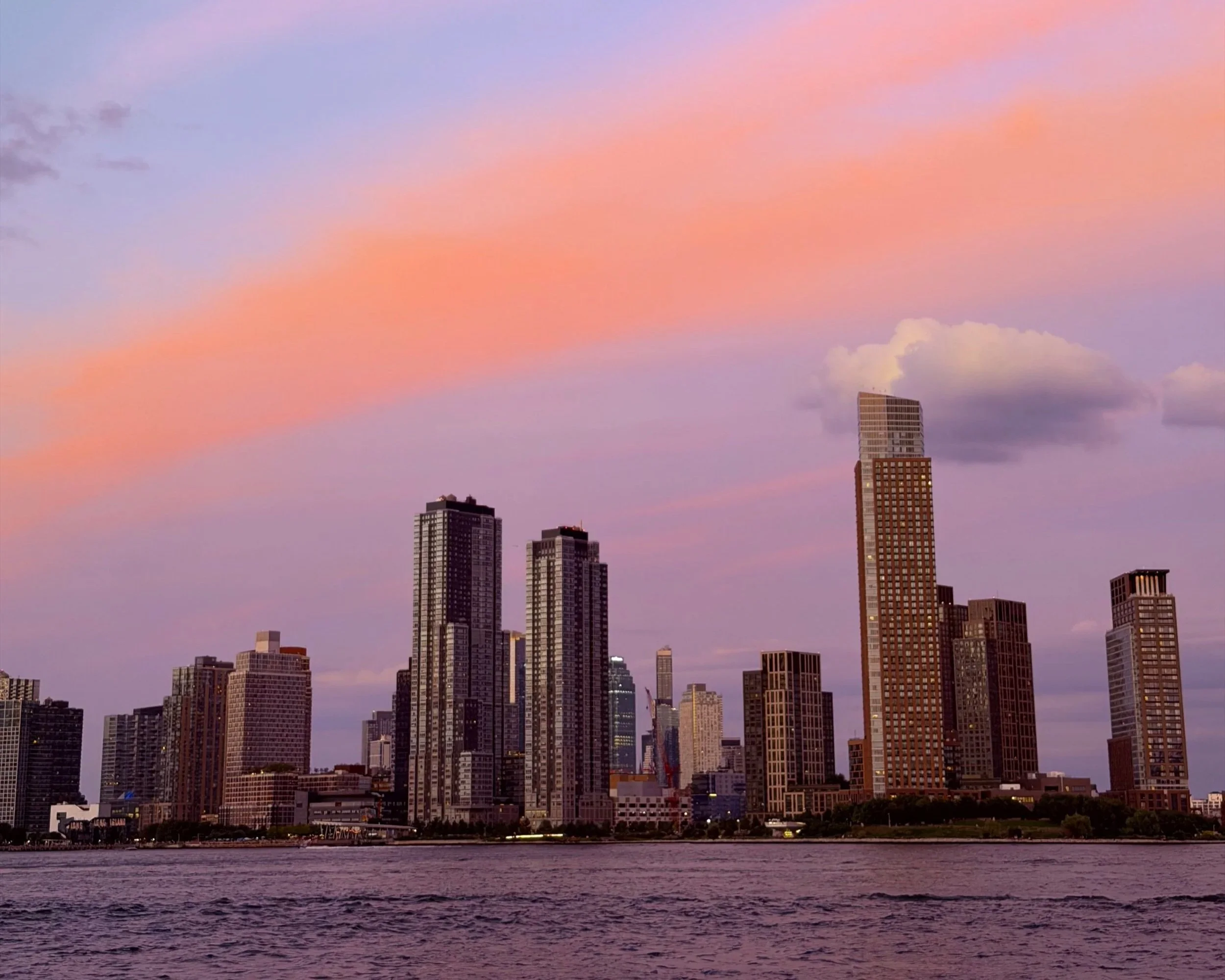 New York Skyline by East River