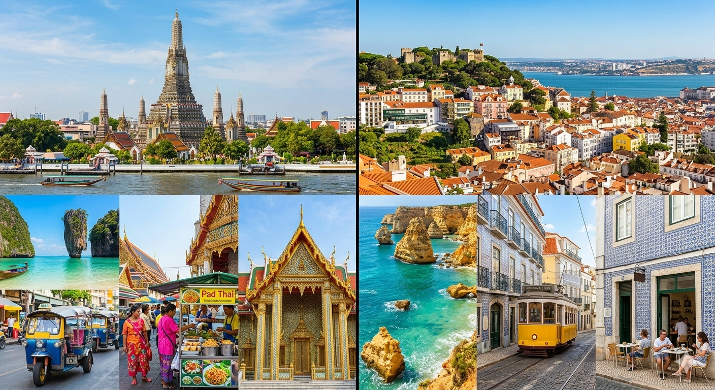 Thailand vs Portugal: Which Is Better for UK Retirees?
