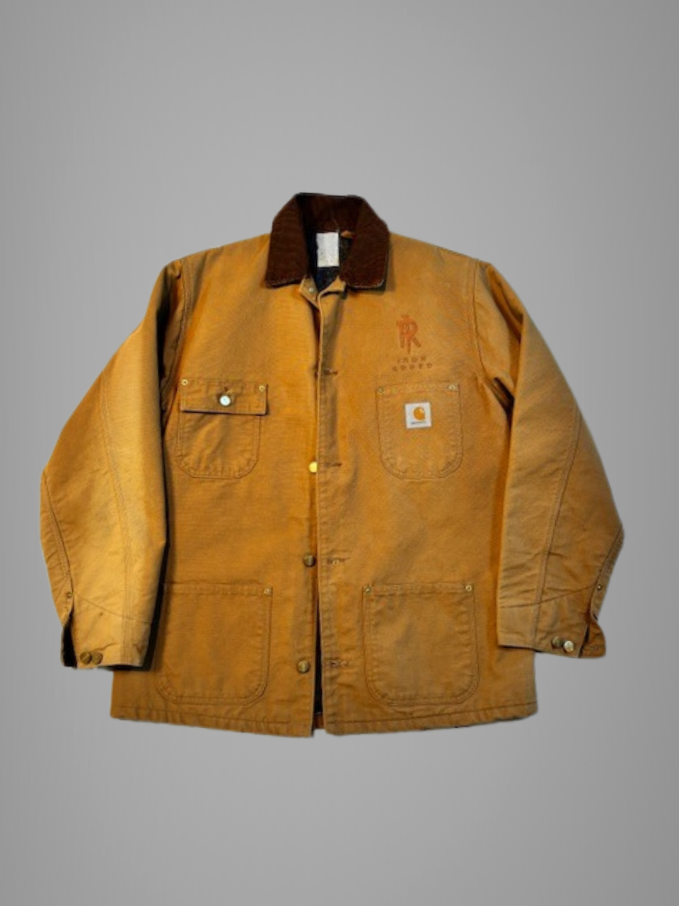 IRON RODEO Vintage Carhartt Blanket Lined Chore Jacket   Item No. CBH1001