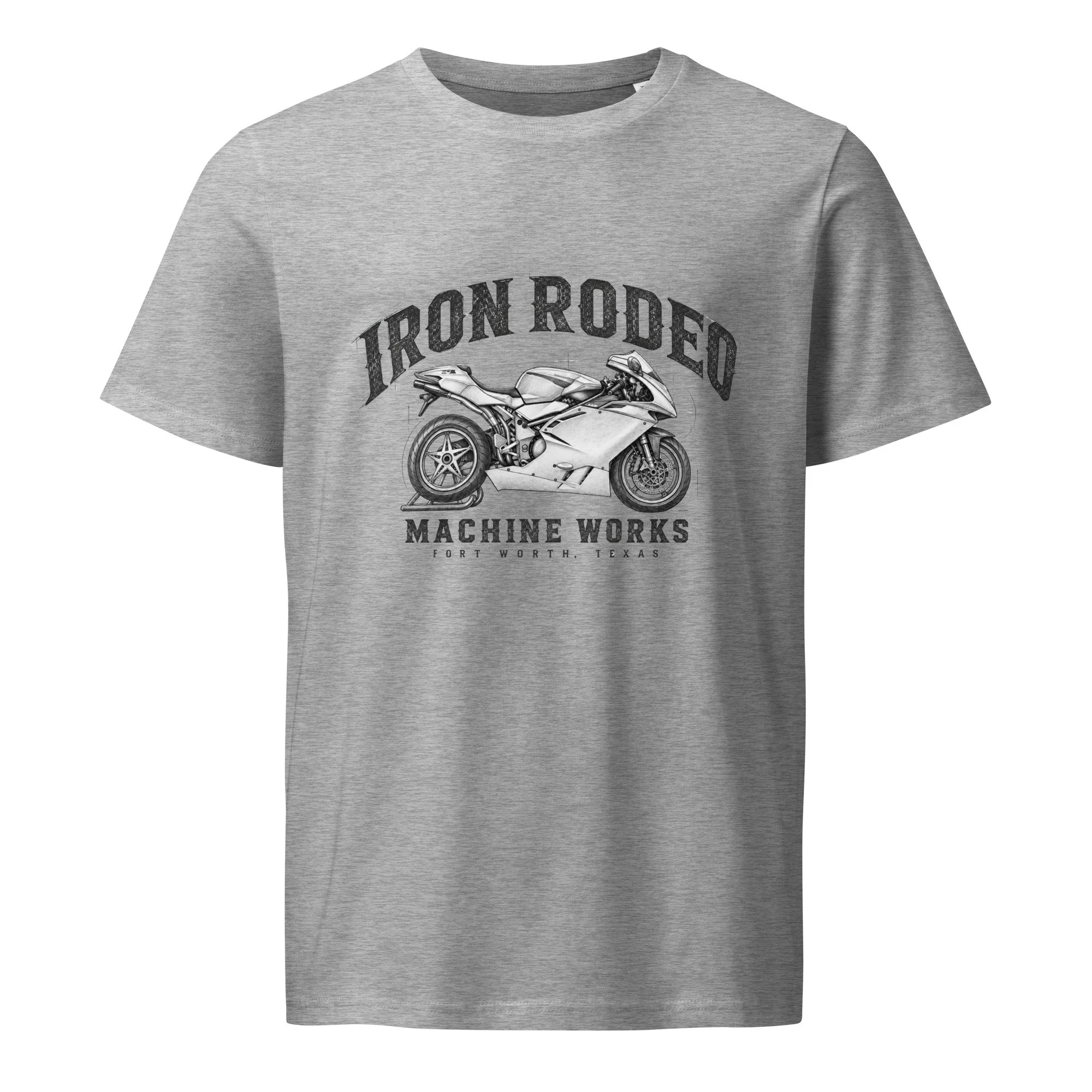 Vintage Motorcycle Collection 002 Light Gray Tee