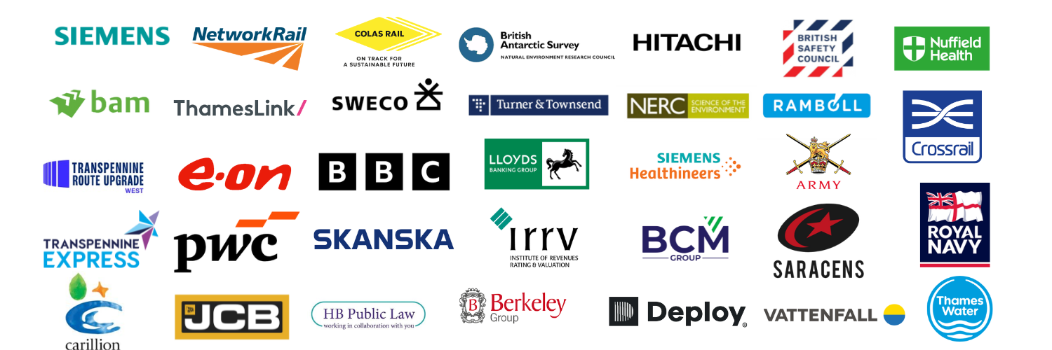 Images of all our current client logos