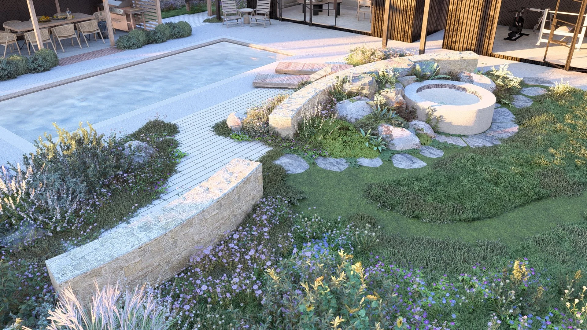 Somerset swimming pool design