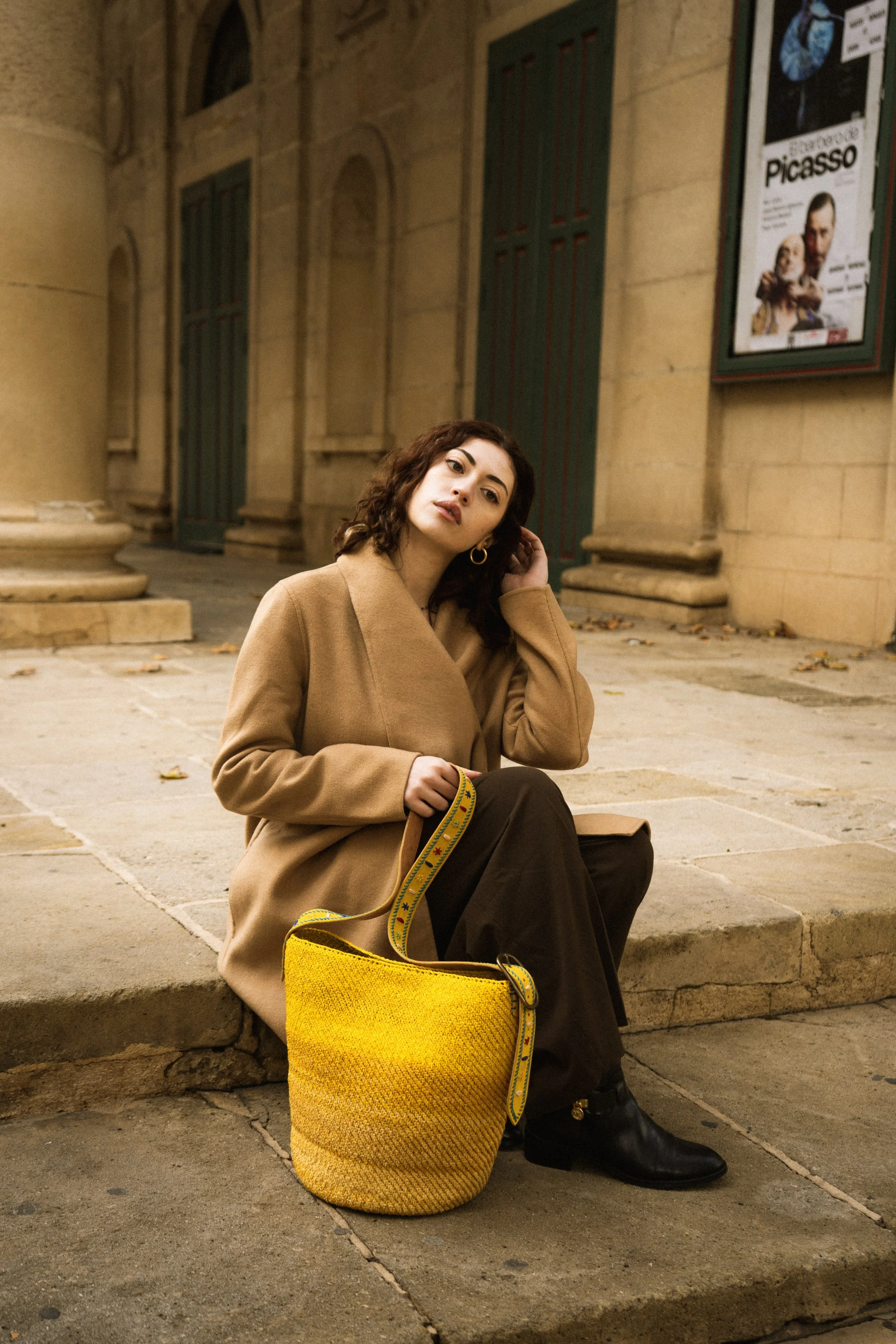 🍋 The Citrine Axis Bag