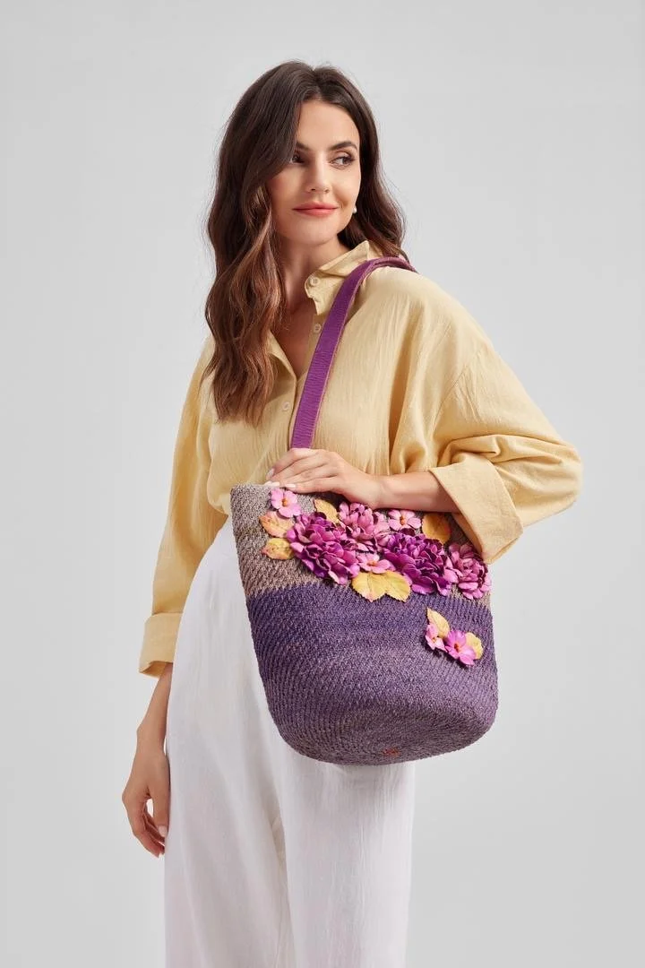 💜 The Amethyst Bloom Tote