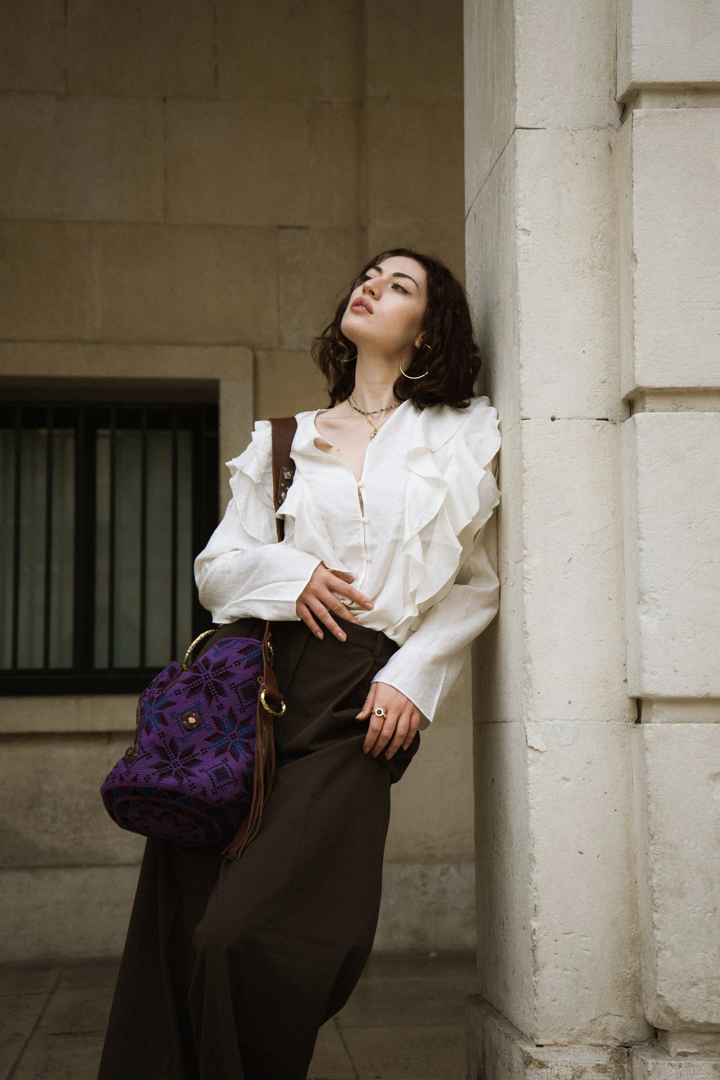 🍇 The Violet Zenith Bag