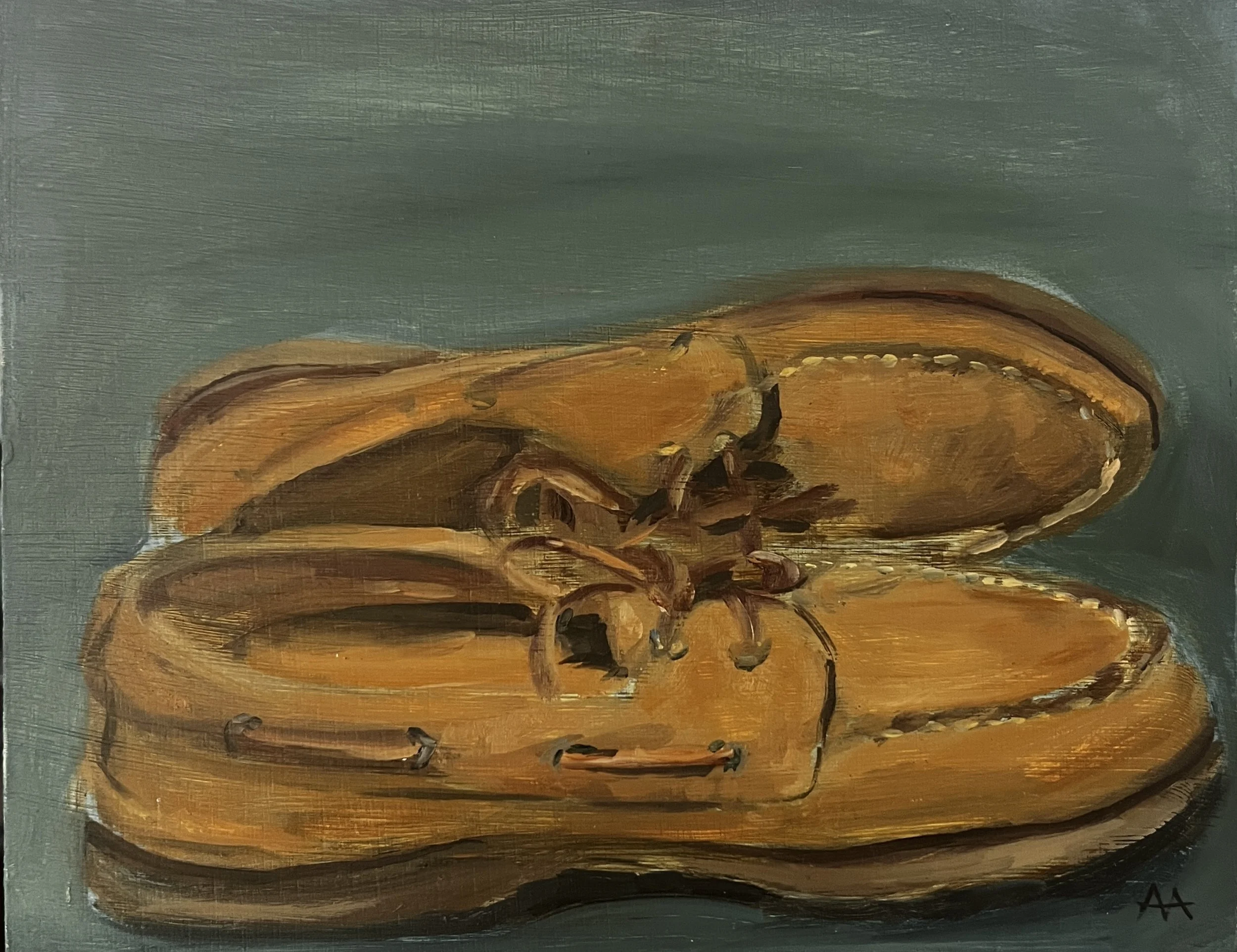 Top Sider Study - Oil on panel 8x10 - $150