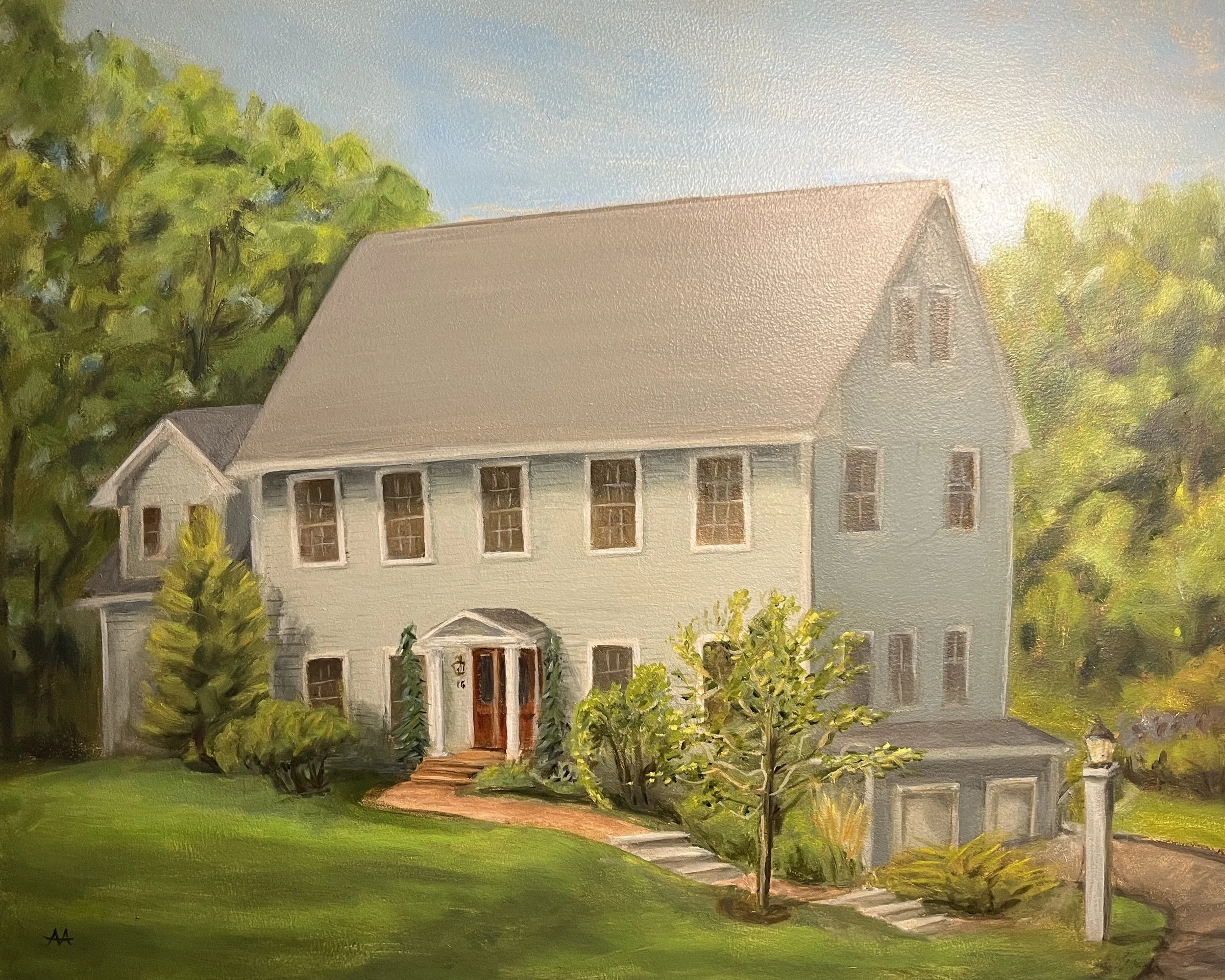 One Six - Oil on panel, 16 x 20