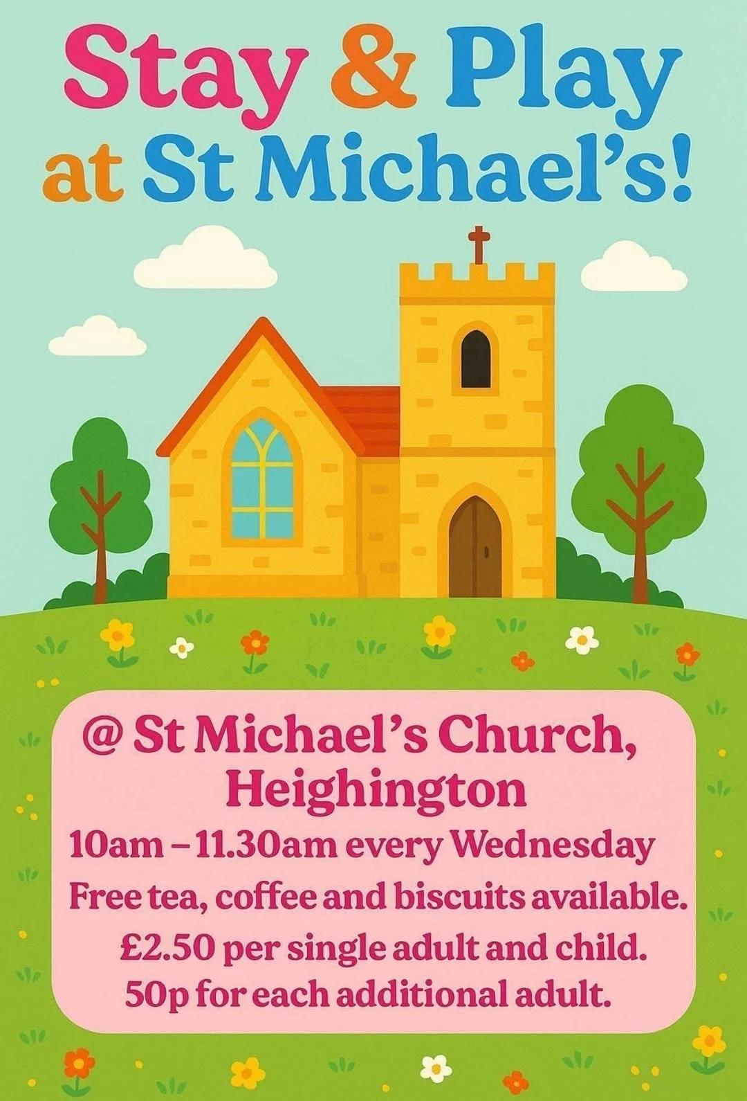 Stay and Play at St Michael’s Church