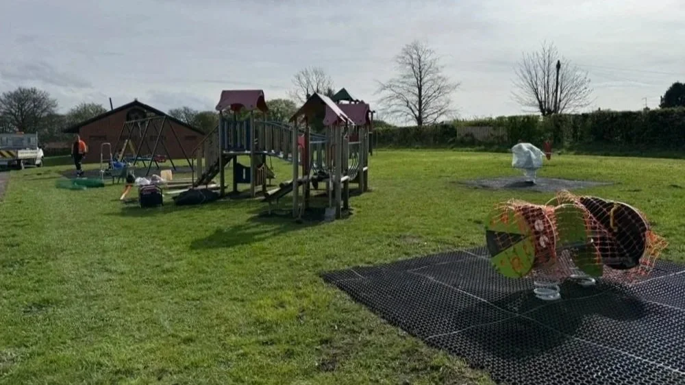 Playground works - Phase 1 complete, Phase 2 coming up
