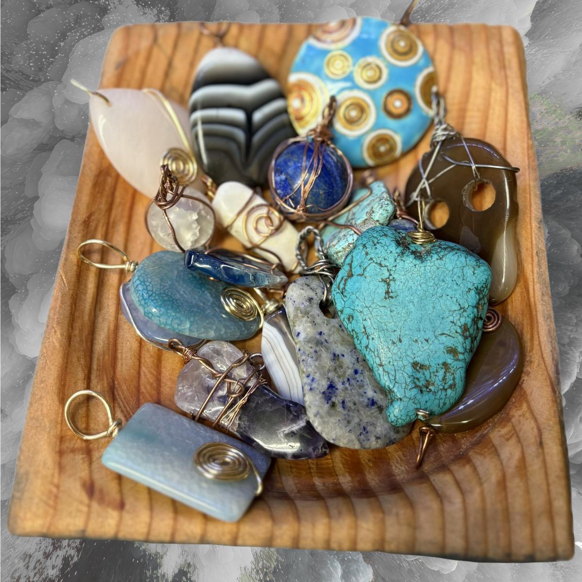 Wire Wrapped Pendants