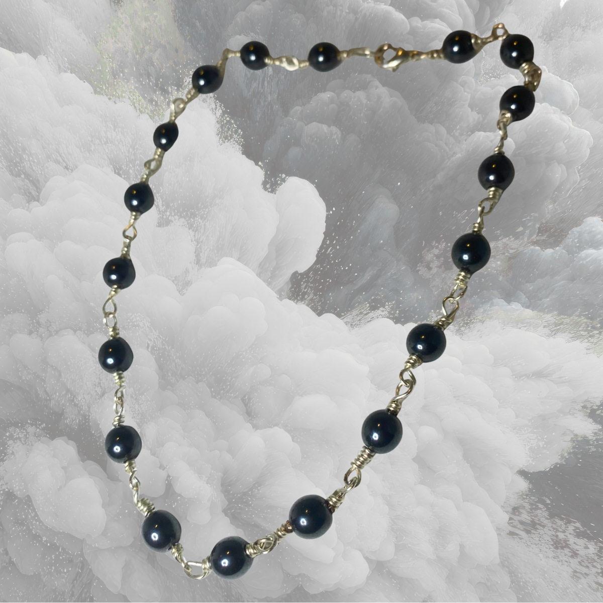 Hematite Choker