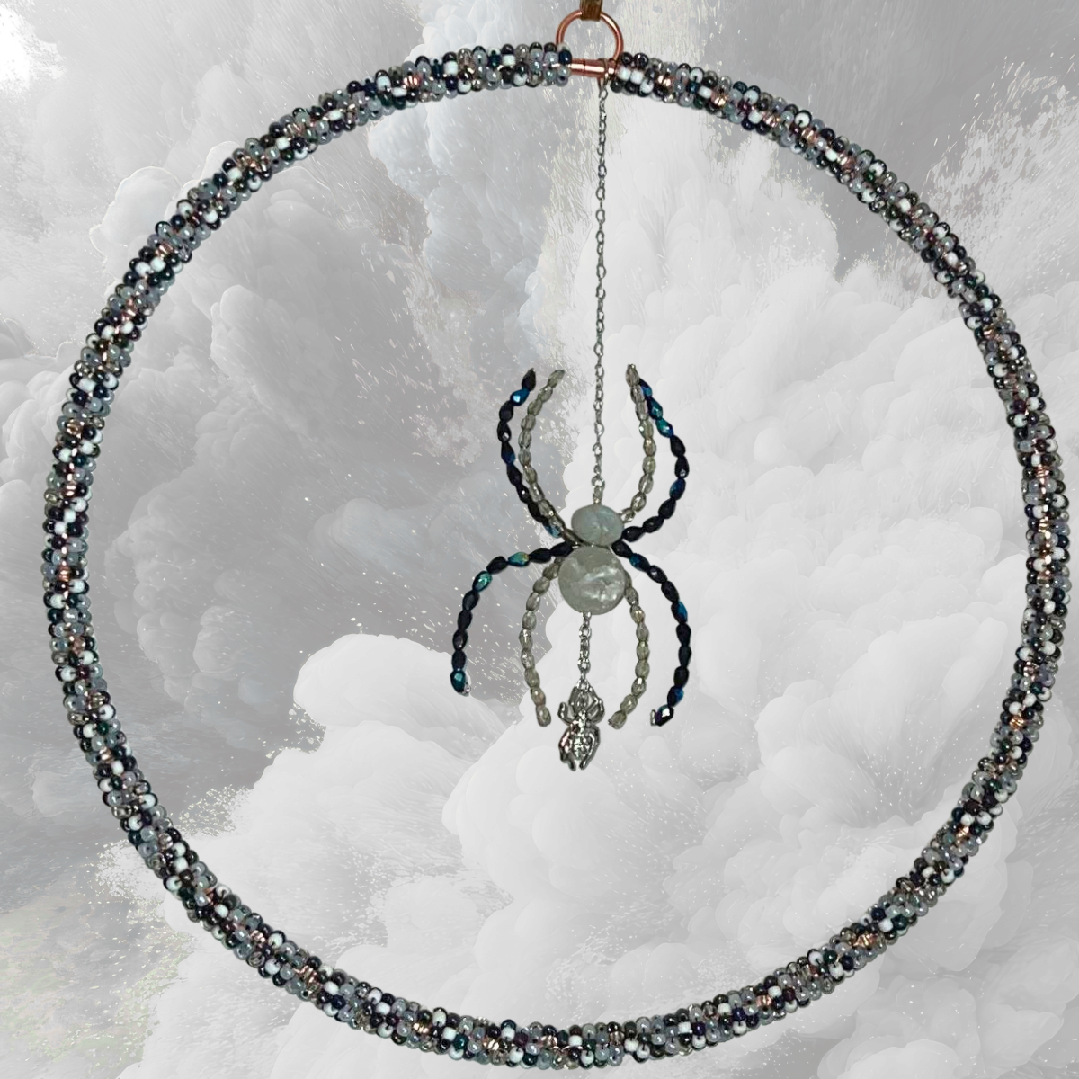 Beaded Spider Suncatcher