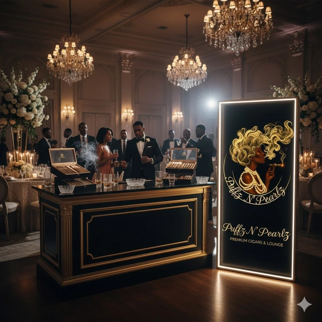 Luxury Pop-Up Cigar Bar