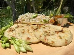 ayote con queso pupusa