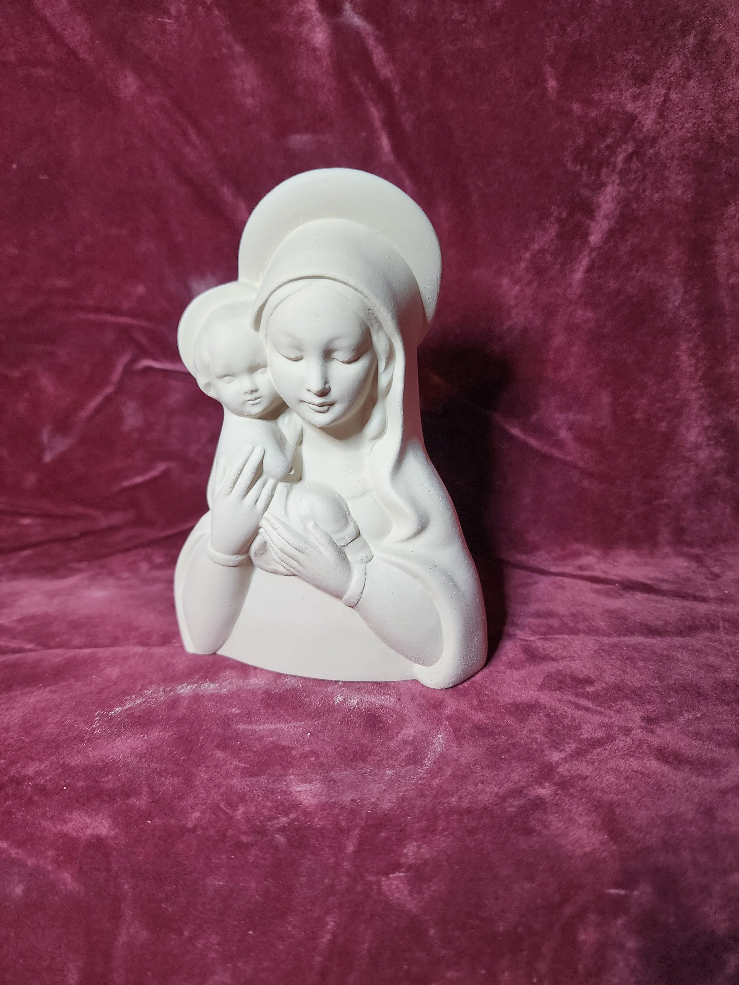 Mary and baby bust