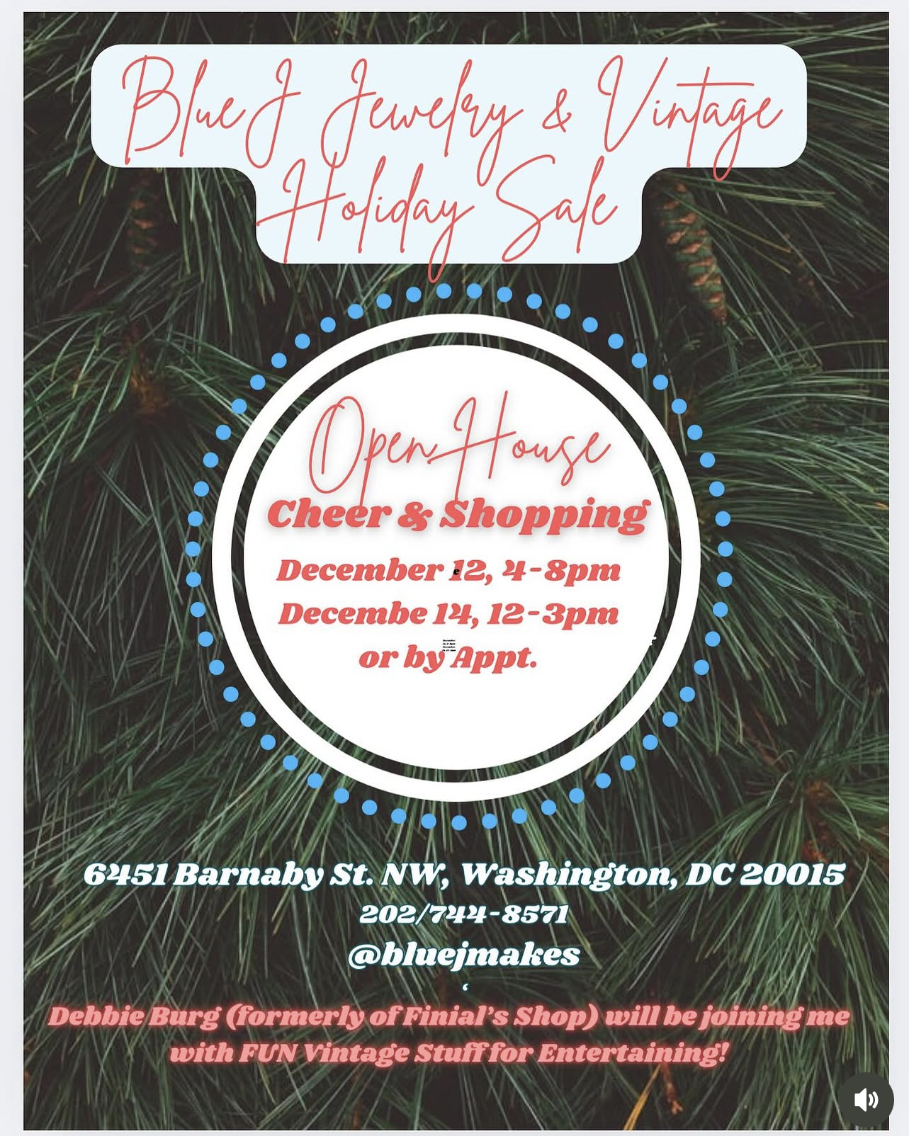 Blue J Jewerly & Vintage Holiday Sale