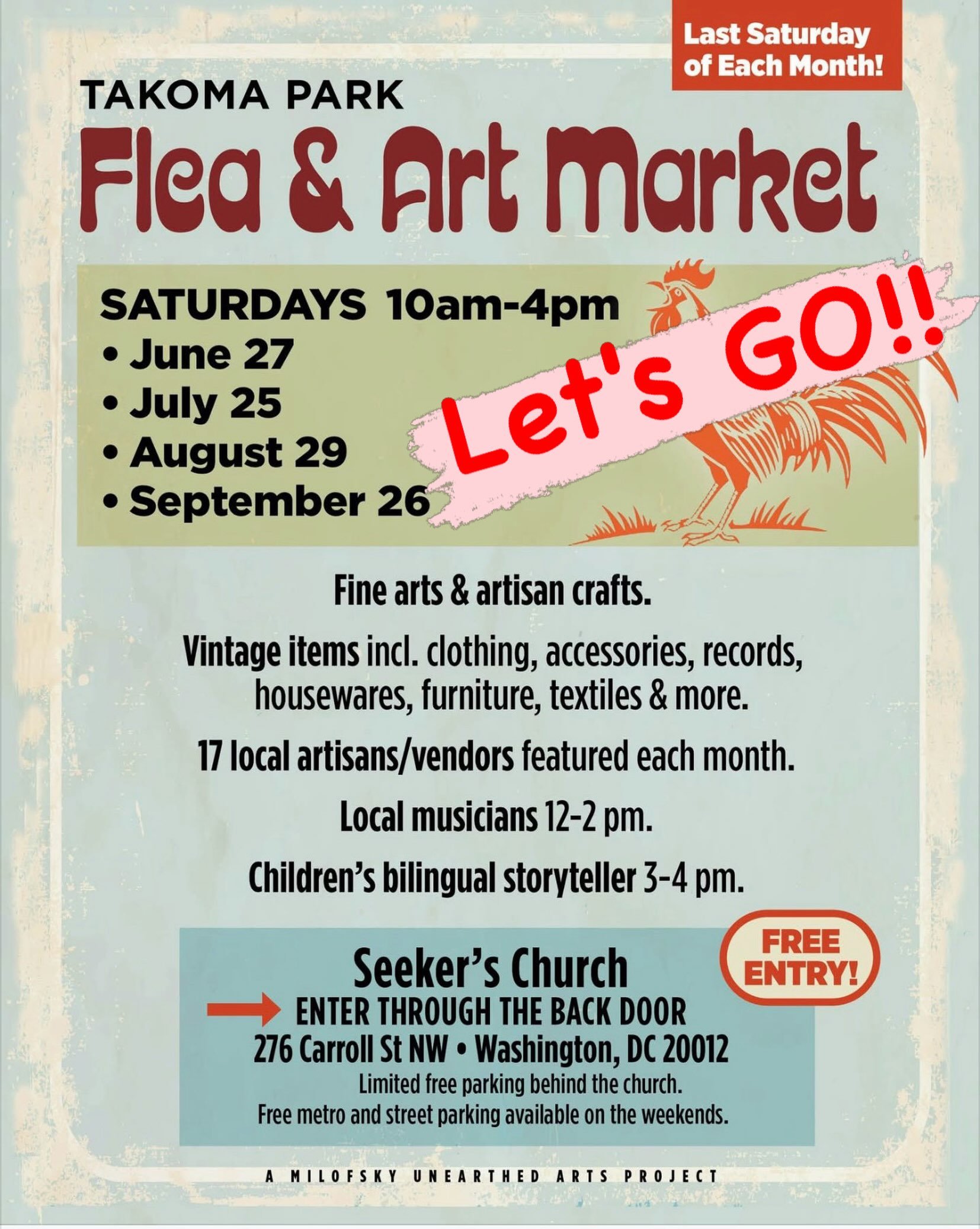 THIS WEEKEND!!! Come see us!!!
#dmvvintage #dmvvintagemarket #takomaparkdc #takomaparkmd