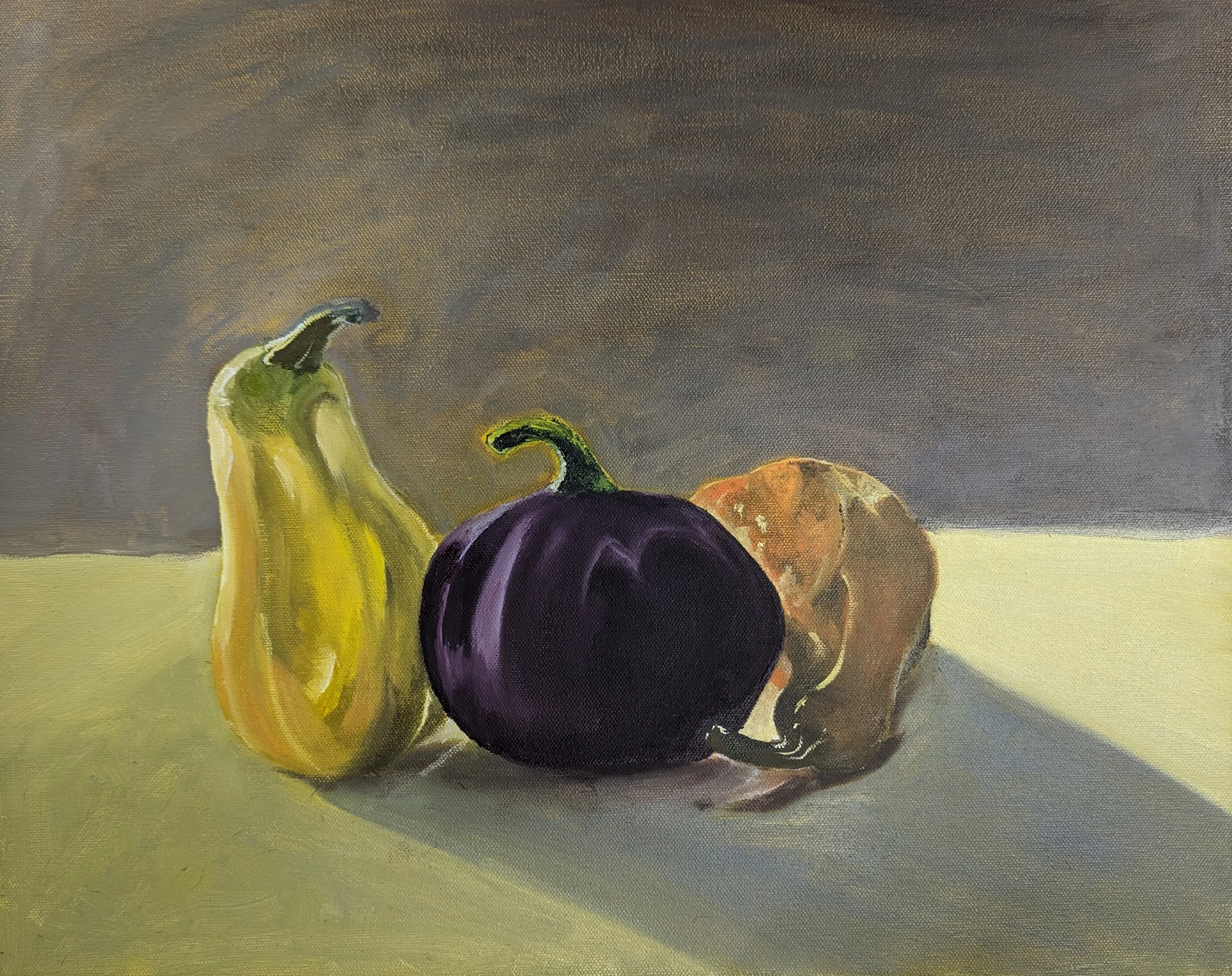 "Still Life", 2023, oil on canvas, 20 x 16 in.