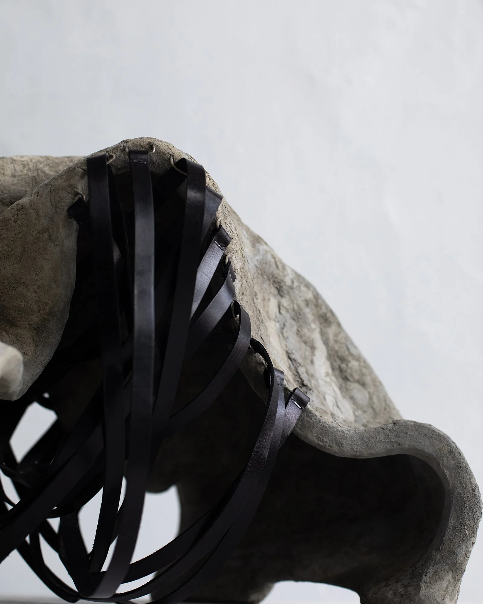 Bending Over Backwards with my Chest in Tangles, 2024, detail.