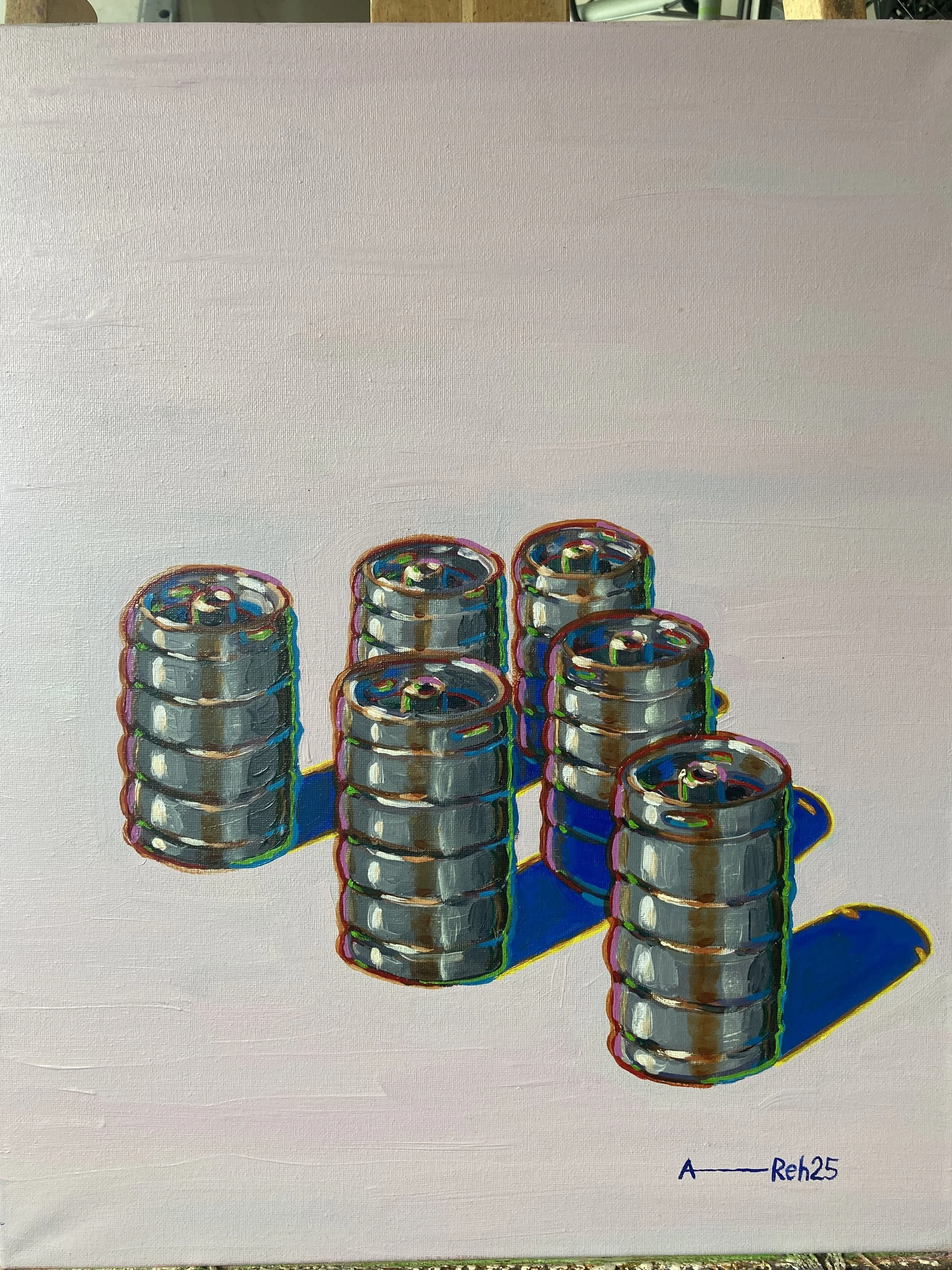 "six kegs"