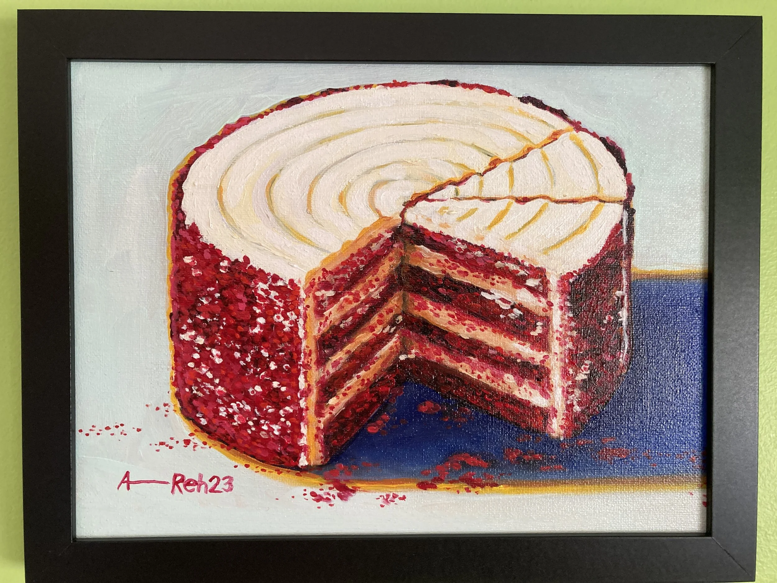 "red velvet cake"