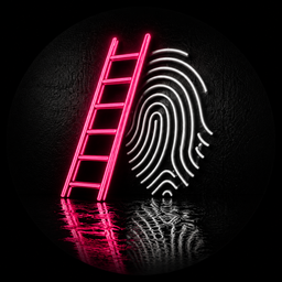 52 Rungs — ladder and fingerprint