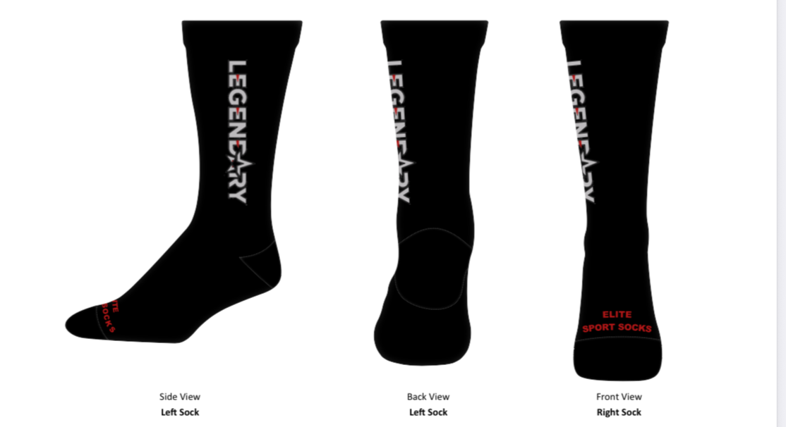 Legendary Elite Sports Socks