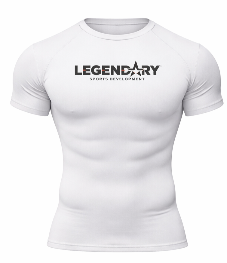 LEGENDARY Short Sleeved Compression  Dri- Fit Shirt