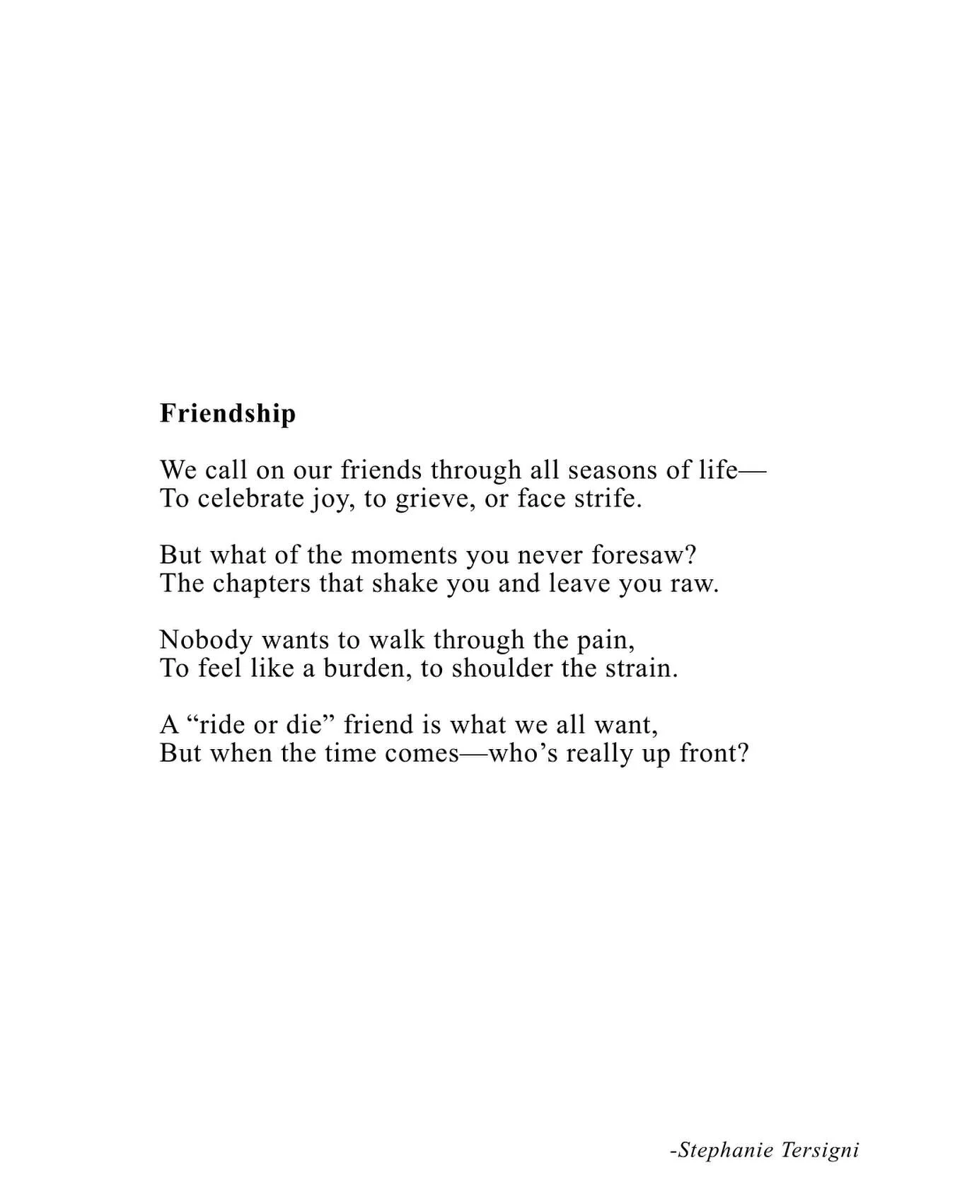 Have you ever needed your friends in a way you never anticipated? 🫶🏼 In my feels today and felt good to write it out. 

#friendship #poem #writingmyfeelings