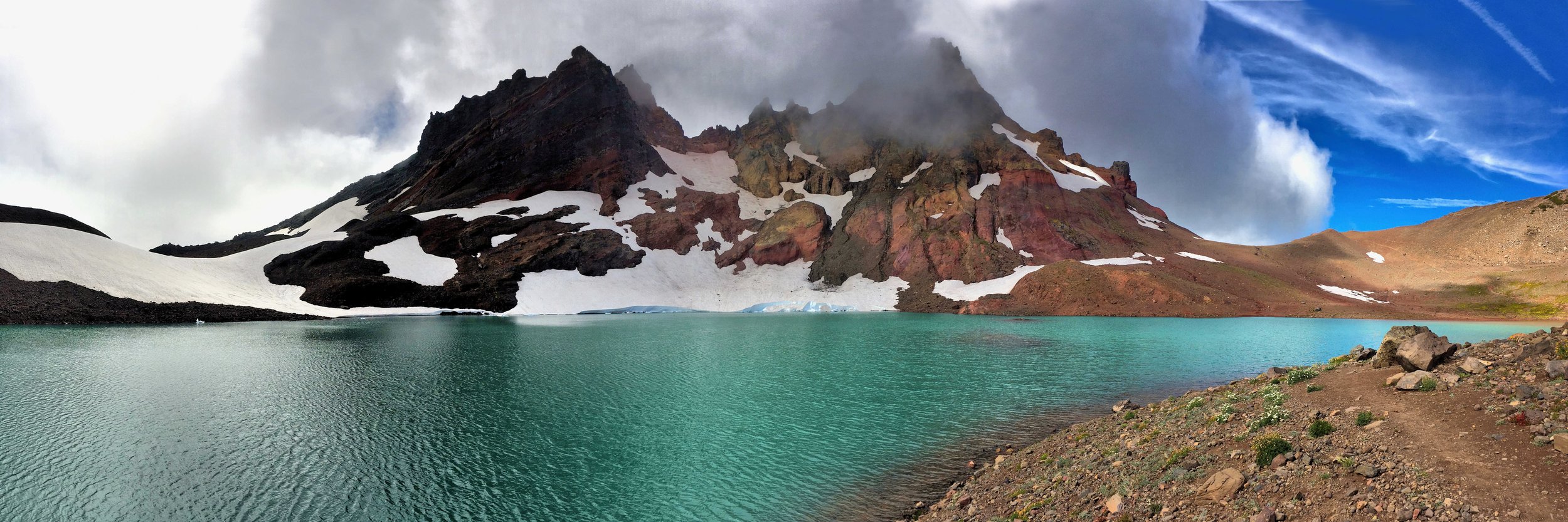 No Name Lake at Broken-Top Mountain, Oregon