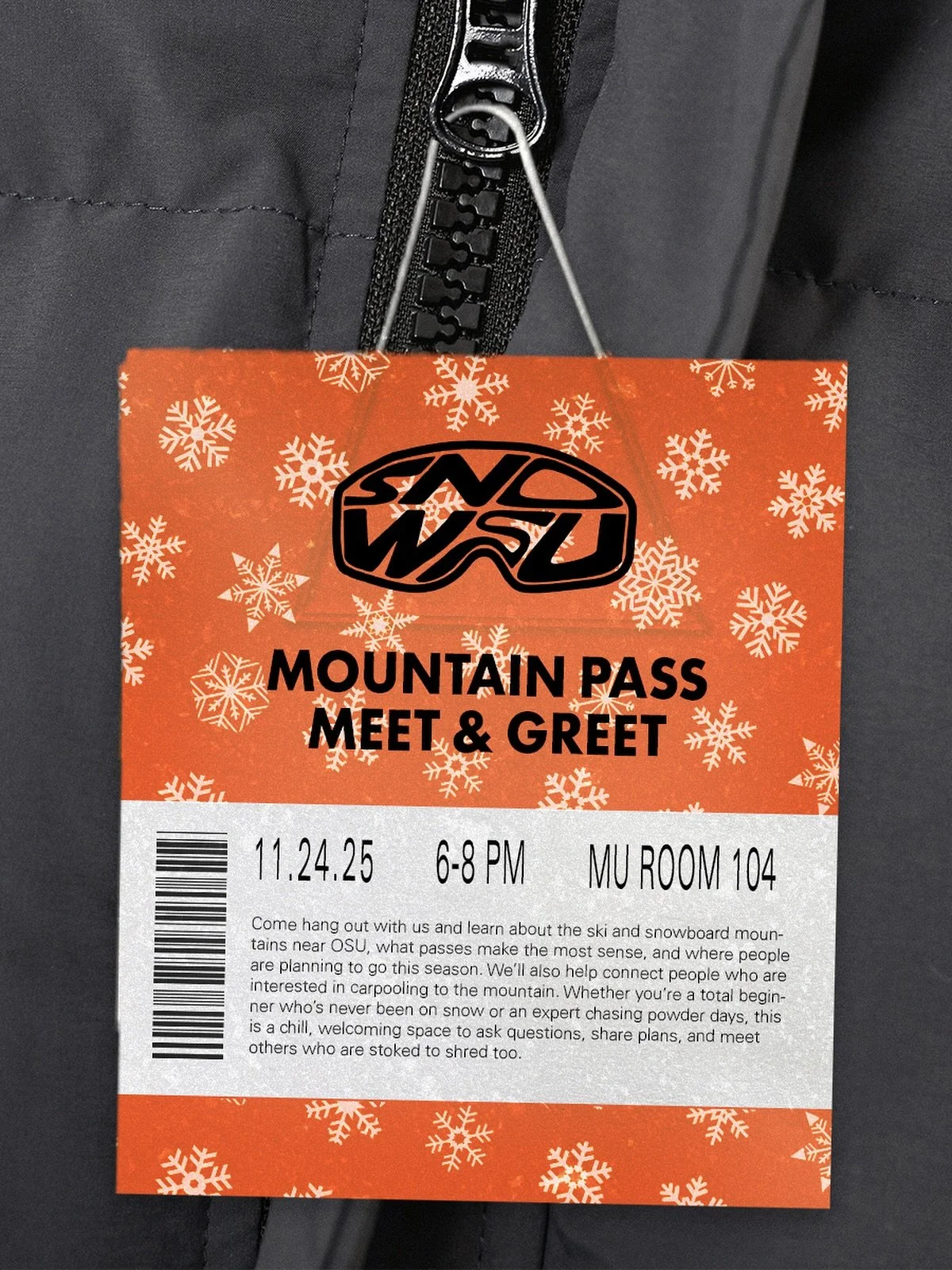 Time to find your mountain 🏔️ group!!! 

This Monday at 6pm we are hosting a little Mountain Pass Meet and Greet. This is a great opportunity to find rides, figure out what passes you should get, make new friends with similar interests, and ask any 