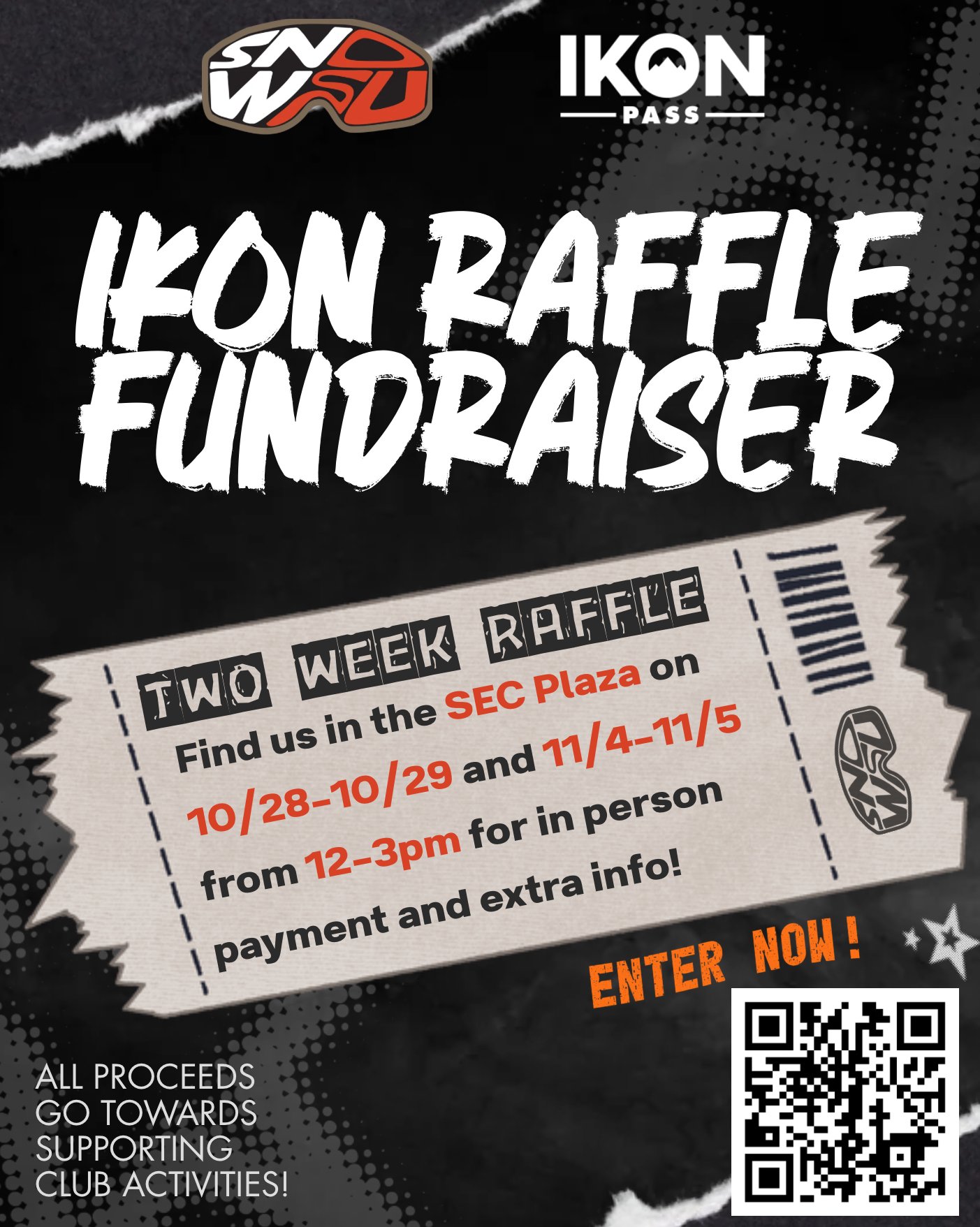 Raffle - Ikon pass, JBL Speaker, Panda Gift Card