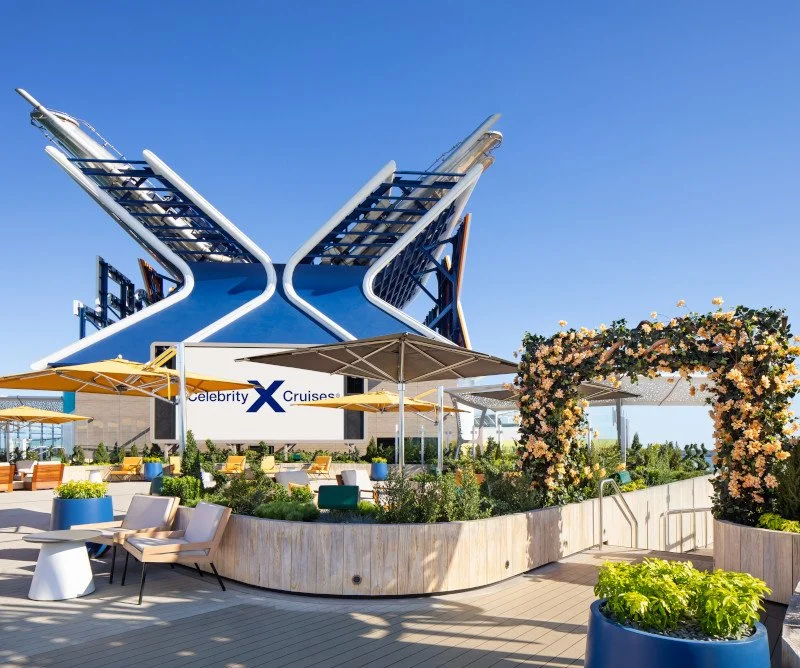 Celebrity Xcel Edge Class Ship Rooftop Garden
