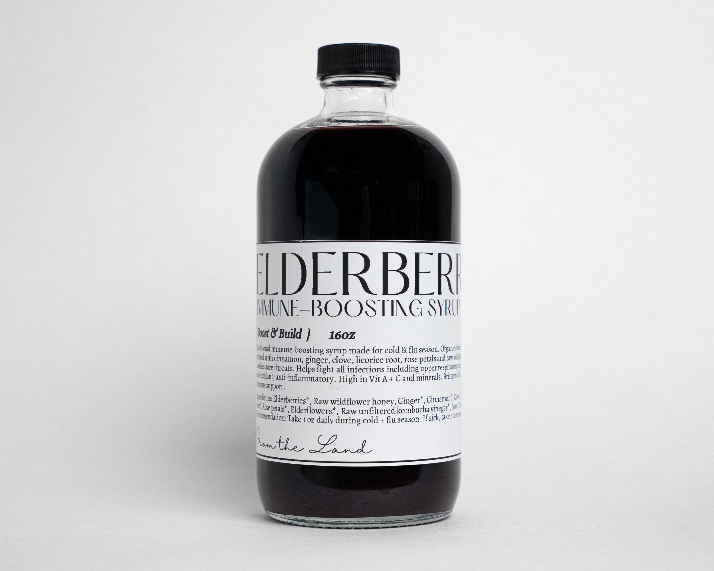 Elderberry Syrup at From the Land